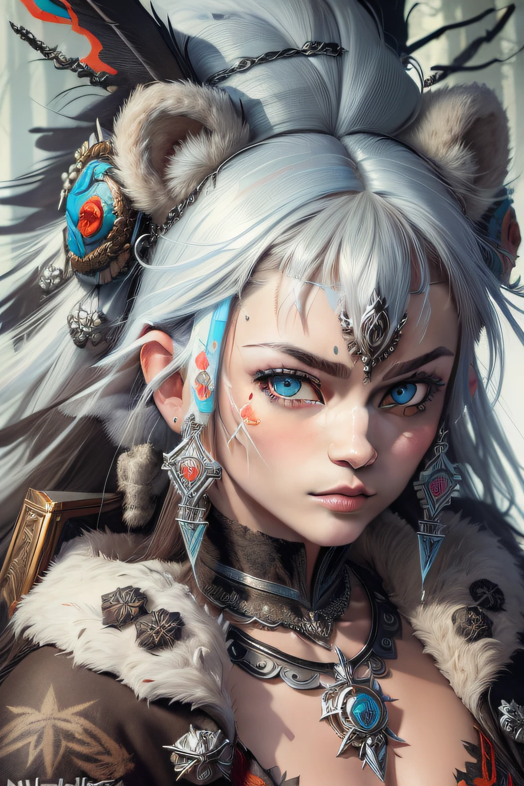 (cbzbb:1.25), Portrait of baby guts berserker, cutest illustration, Artstation, ...cgi_animification,