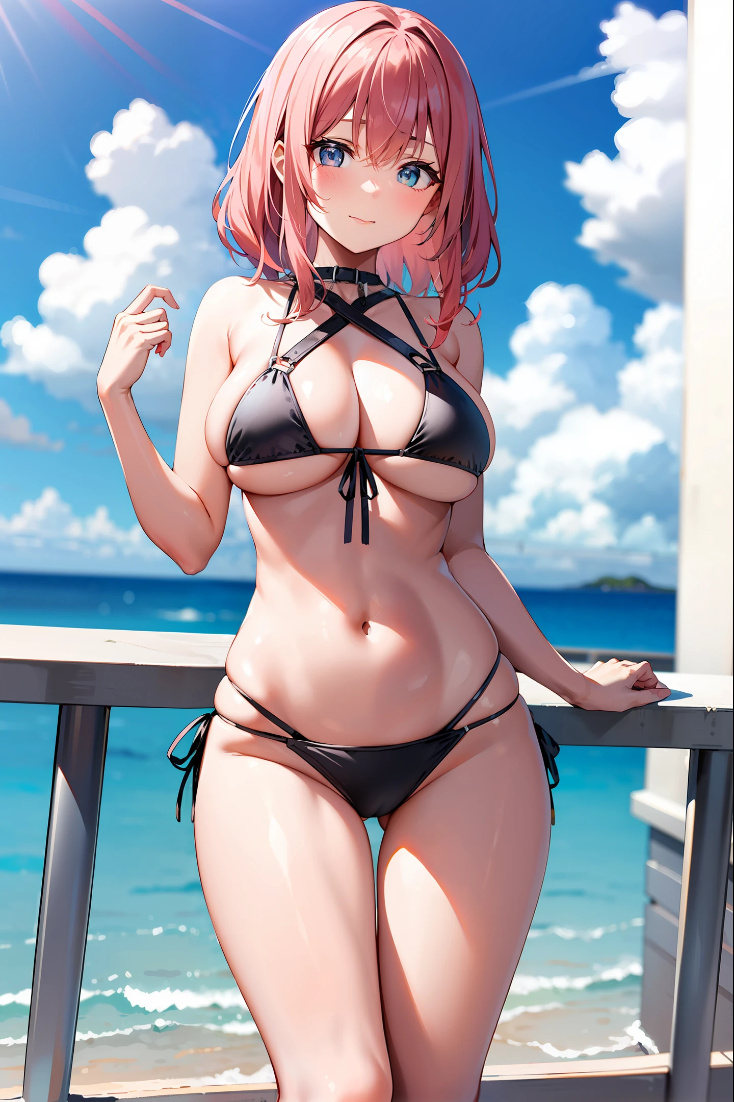 Big breasts loli bikini