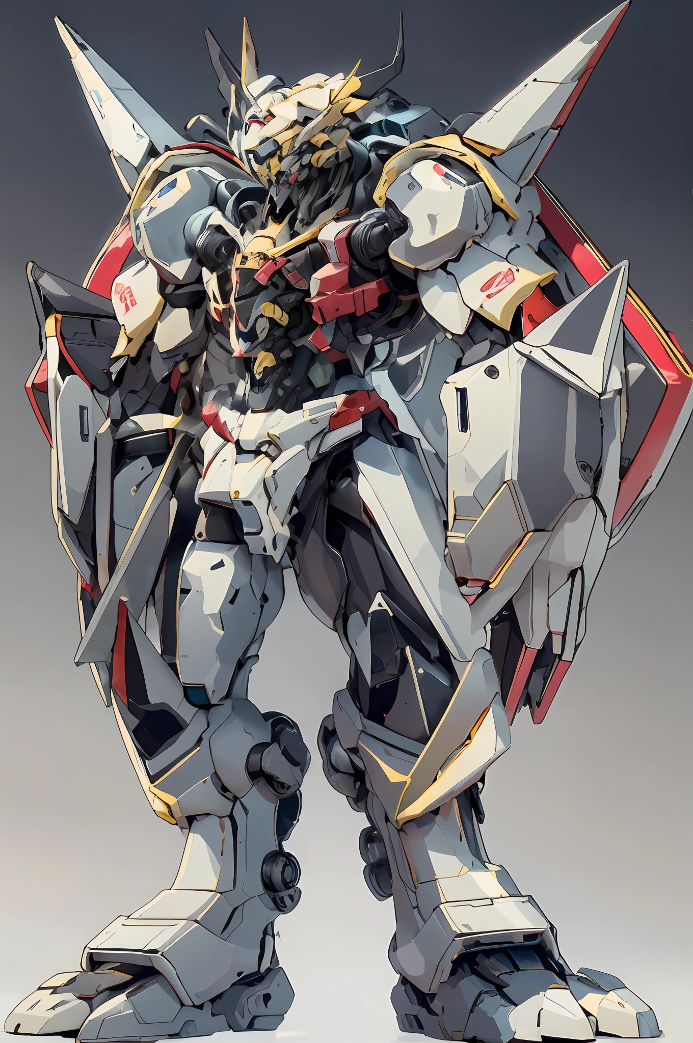 an anime large mecha robot, Yellow fighter mech, Gundam armor, mecha anime, greek god in mecha style, Extreme Gundam, mecha armor, full body mecha suit, cool mecha style,Digimon