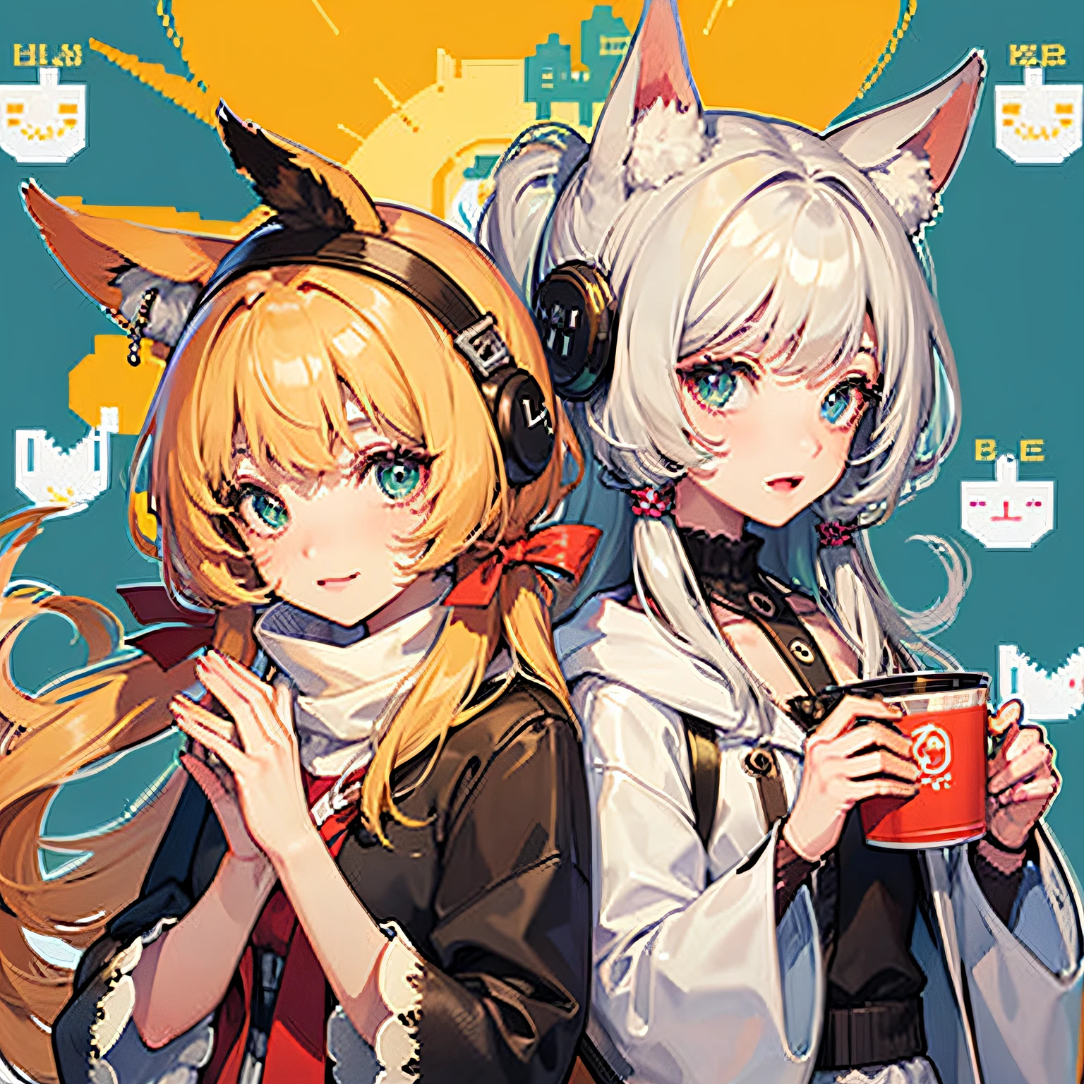 Pixel art、Animal ears --auto