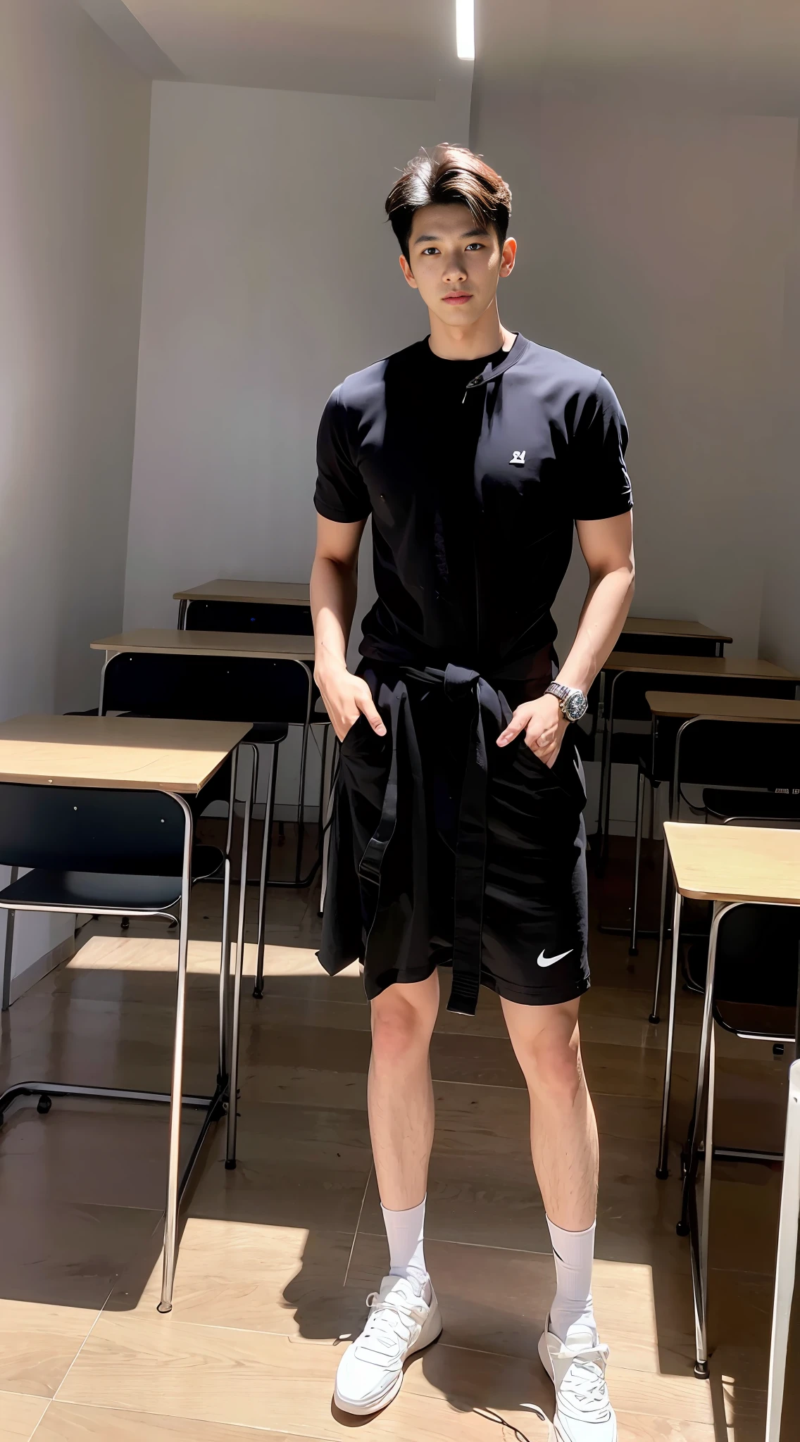 Handsome face