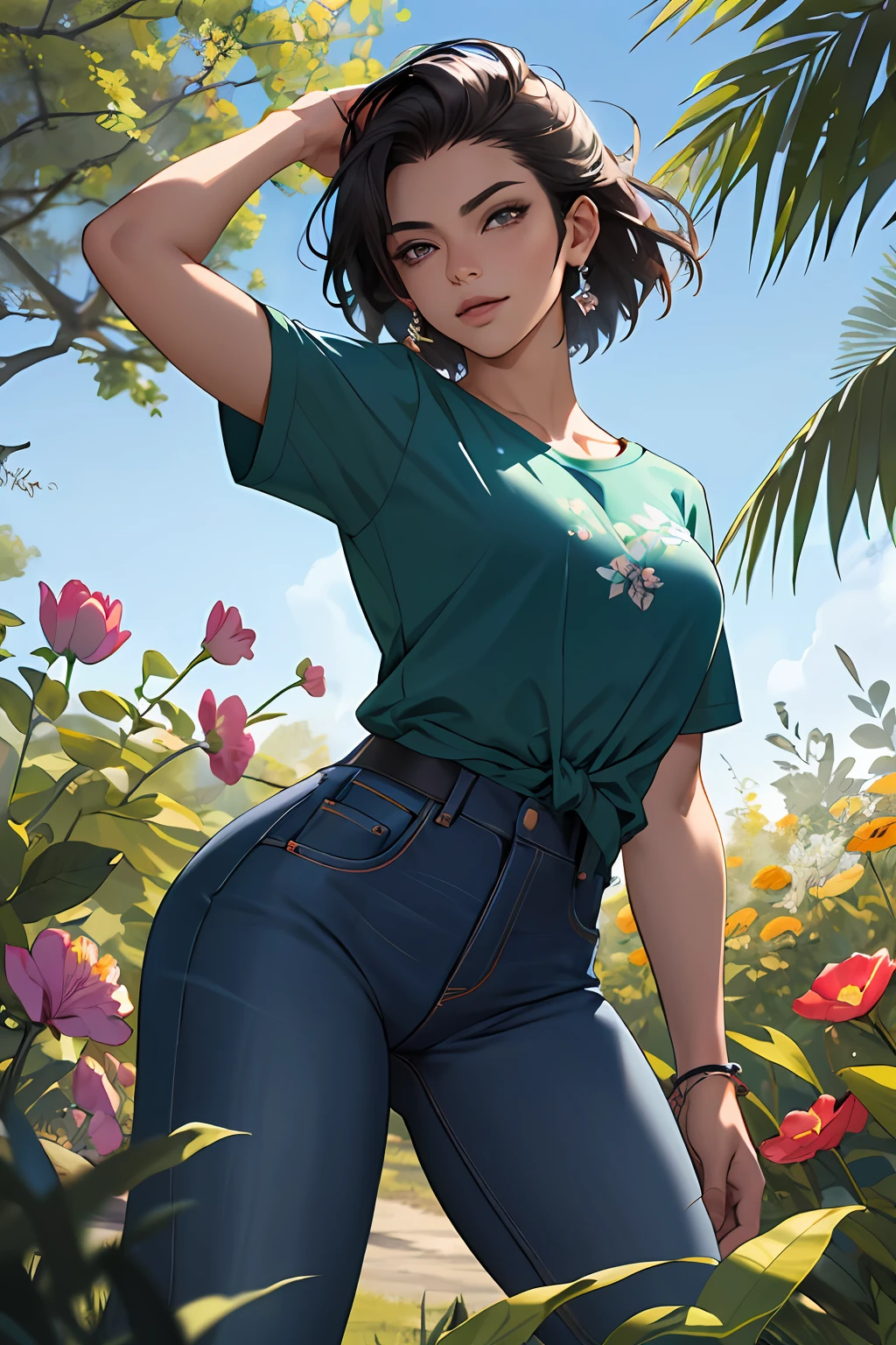 Misto-idioma_Texto, letras japonesas em graffit, mulher linda , longos cabelos ,::((melhor qualidade)),: doce primavera, summertime, Fruitful autumn, e inverno gelado ((obra-prima)), (muito detalhado:1.3)(Masterpiece:1.2, melhor qualidade), (finamente detalhados belos olhos: 1.2), (Masterpiece:1.2, melhor qualidade), (belos olhos finamente detalhados: 1.2),(Masterpiece:1.2, melhor qualidade), (belos olhos finamente detalhados: 1.2), ((1girl ashley alexiss mulher muito bonita peito grande )), ((somente)), (Olhos vermelhos:1.4), (Olhos finamente detalhados e rosto detalhado:1.3),), (com jeans e uma camiseta ou vestido branco:1.3), (fundo bonito e claro:1.2), (CG extremamente detalhado, ultra-detalhado, melhor sombra:1.1), ((profundidade de campo)), ((Aquarela)), seios grandes, flowers and petals, beautiful concept illustration , (fundo branco:0.5), (illustration :1.1), (extremamente fino e belo:1.1), (detalhes perfeitos: 1.1), obra-prima, alta qualidade, Alto, aprimoramento de detalhes, 8k, epic showdown, explosive action, pose dinamica, Incredible detailing, high-res CG artwork.