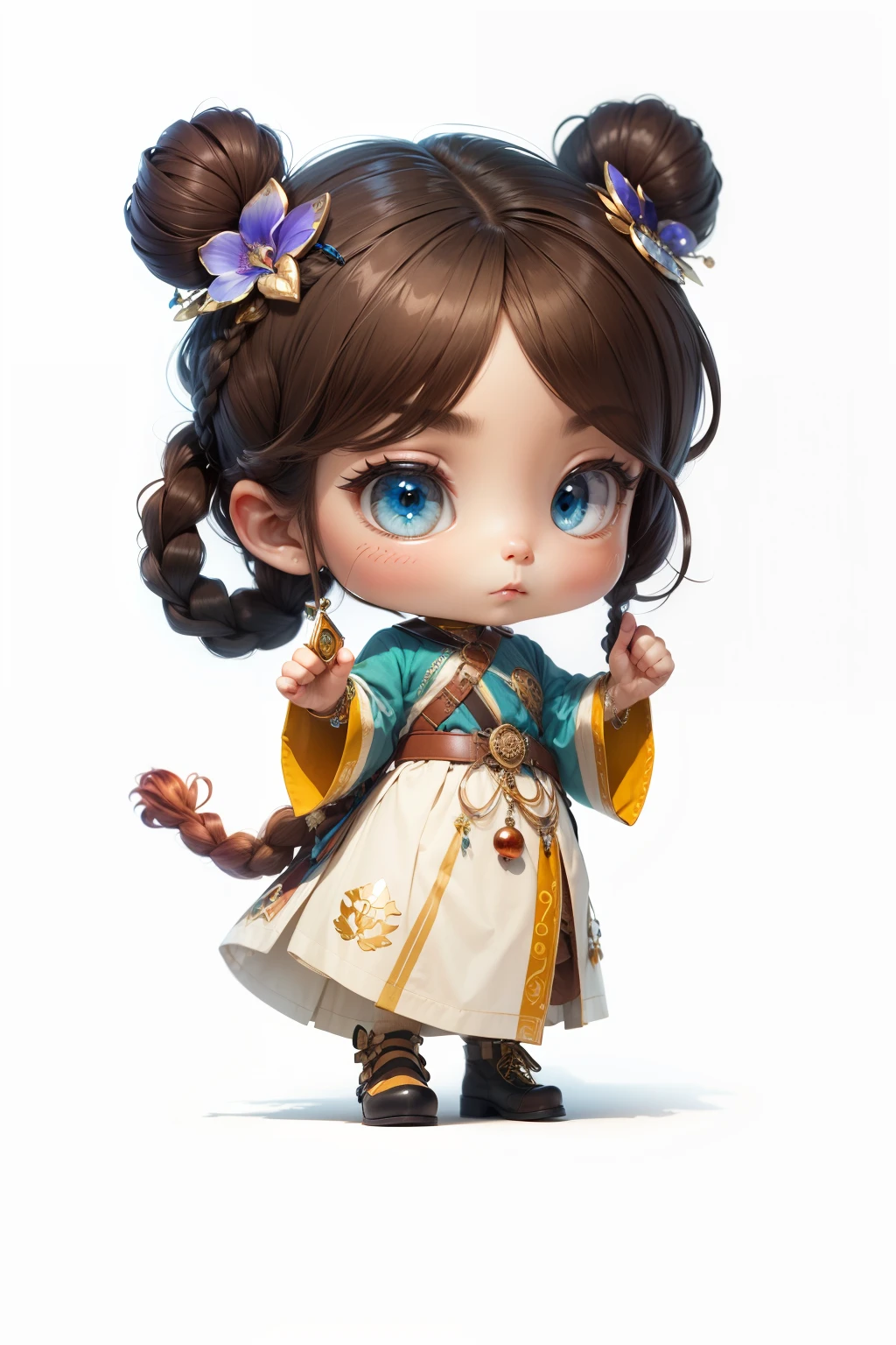 waist belt,trinkets,Large stones,Exquisite,Brilliant,A small braid