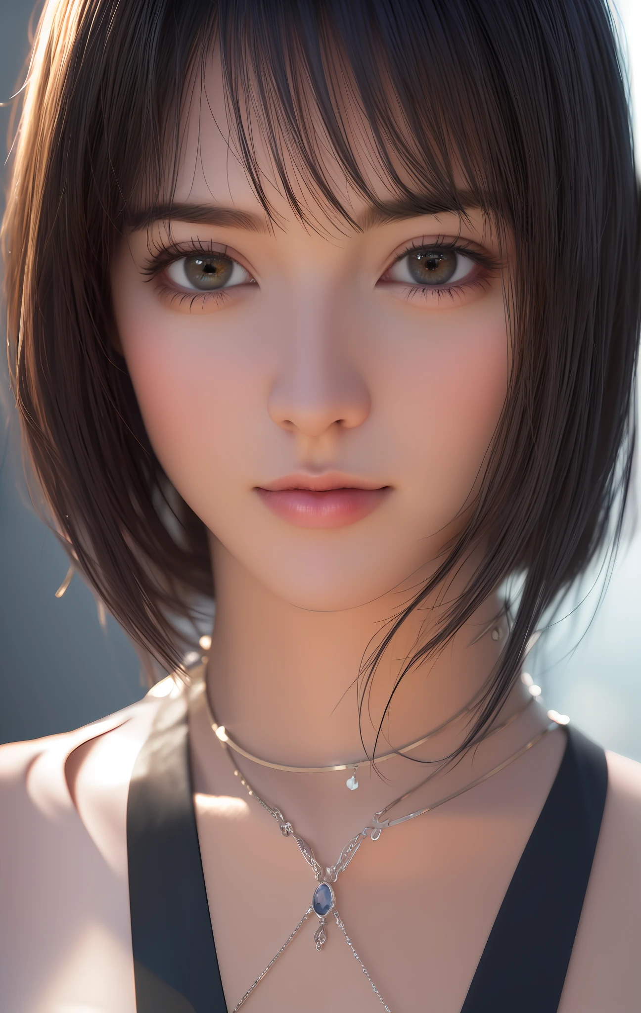 URZAN-6500-v1.1, (Raw foto:1.2), (pphotorealistic:1.4), アニメ、anime stile、Beautiful detailed woman, very detailed eyes and faces, Beautiful detailed eyes, Ridiculous, Unbelievably ridiculous, huge filesize, Ultra-detailded, Hi-Def, Heavily detailed, beste-Quality, A masterpice,  illutst, Heavily detailed, CT, unification, 8k壁紙, splendid, finely detail, A masterpice, beste-Quality, Highly detailed ticker uniform 8K wallpaper, Light on the face、cinematiclight、16yo girl