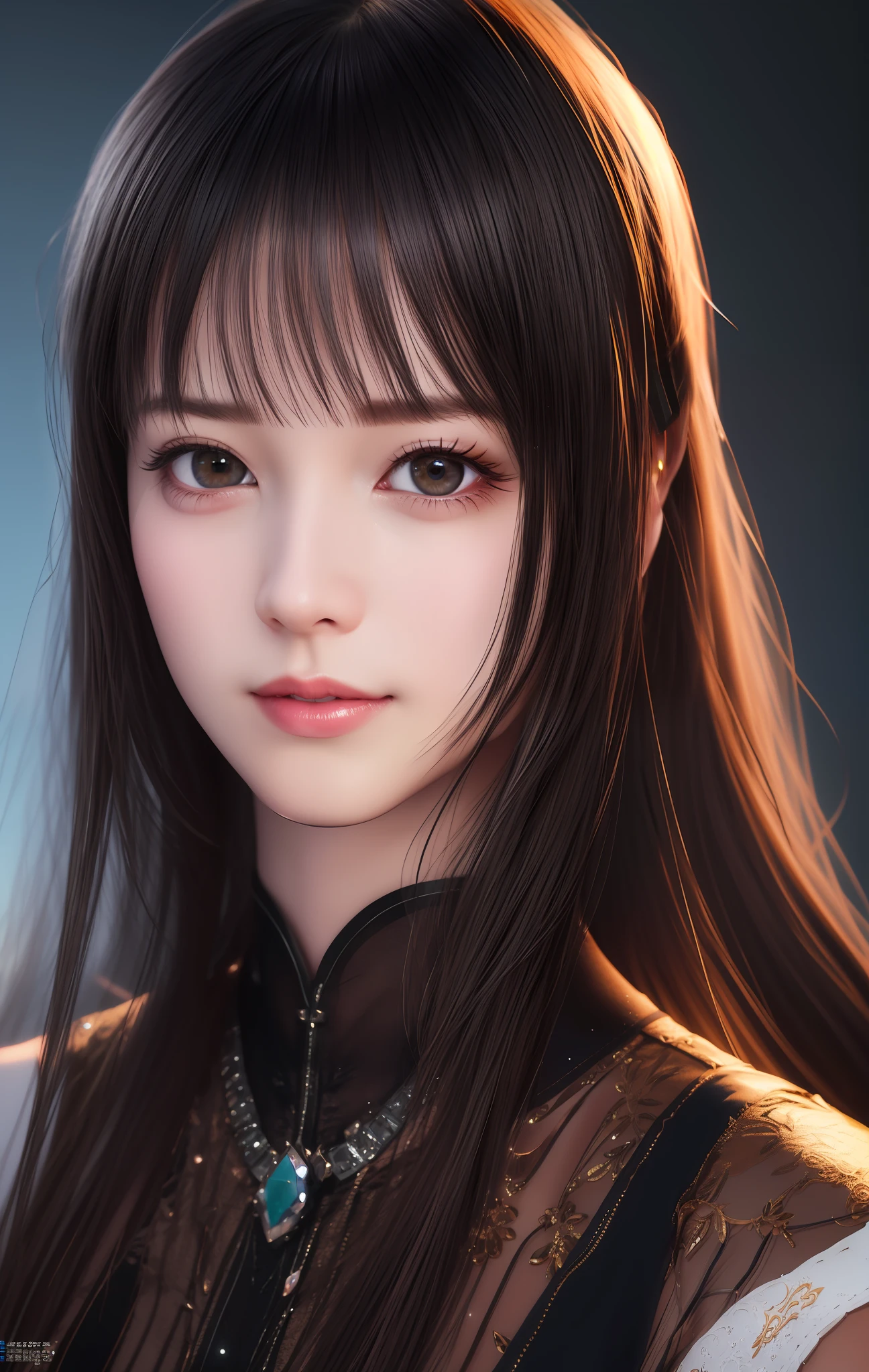 URZAN-6500-v1.1, (Raw foto:1.2), (pphotorealistic:1.4), アニメ、anime stile、Beautiful and moisturized eyes like crystal clear glass、Beautiful detailed woman, very detailed eyes and faces, Beautiful detailed eyes, Ridiculous, Unbelievably ridiculous, huge filesize, Ultra-detailded, Hi-Def, Heavily detailed, beste-Quality, A masterpice, illutst, Heavily detailed, CT, unification, 8k壁紙, splendid, finely detail, A masterpice, beste-Quality, Highly detailed ticker uniform 8K wallpaper, Light on the face、cinematiclight、18Year old girl