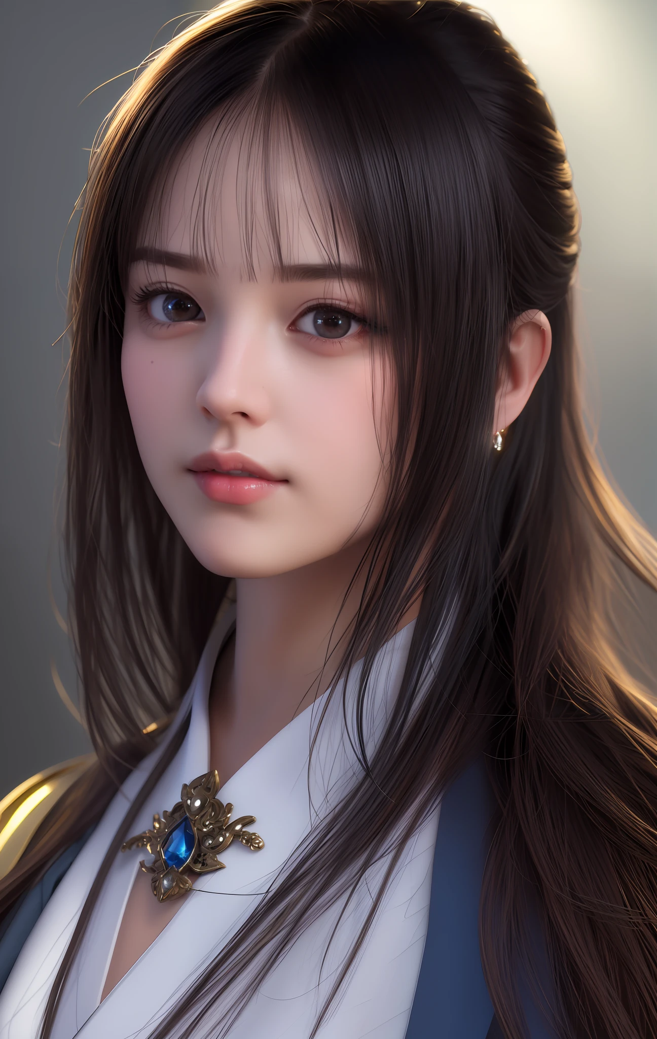 URZAN-6500-v1.1, (Raw foto:1.2), (pphotorealistic:1.4), アニメ、anime stile、Beautiful and moisturized eyes like crystal clear glass、Beautiful detailed woman, very detailed eyes and faces, Beautiful detailed eyes, Ridiculous, Unbelievably ridiculous, huge filesize, Ultra-detailded, Hi-Def, Heavily detailed, beste-Quality, A masterpice,  illutst, Heavily detailed, CT, unification, 8k壁紙, splendid, finely detail, A masterpice, beste-Quality, Highly detailed ticker uniform 8K wallpaper, Light on the face、cinematiclight、1８Year old girl