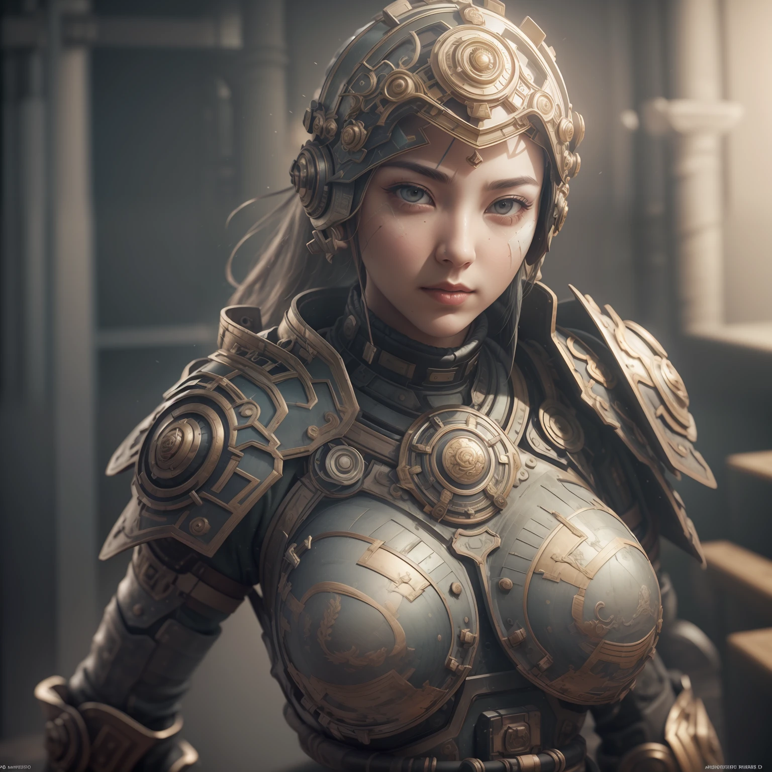 ((Best quality)), ((masterpiece)), (detailed:1.4), 3D, an image of a beautiful cyberpunk female,HDR (High Dynamic Range),Ray Tracing,NVIDIA RTX,Super-Resolution,Unreal 5,Subsurface scattering,PBR Texturing,Post-processing,Anisotropic Filtering,Depth-of-field,Maximum clarity and sharpness,Multi-layered textures,Albedo and Specular maps,Surface shading,Accurate simulation of light-material interaction,Perfect proportions,Octane Render,Two-tone lighting,Wide aperture,Low ISO,White balance,Rule of thirds,8K RAW, --auto