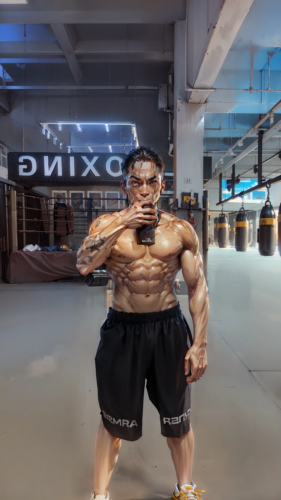 Abs,strong,