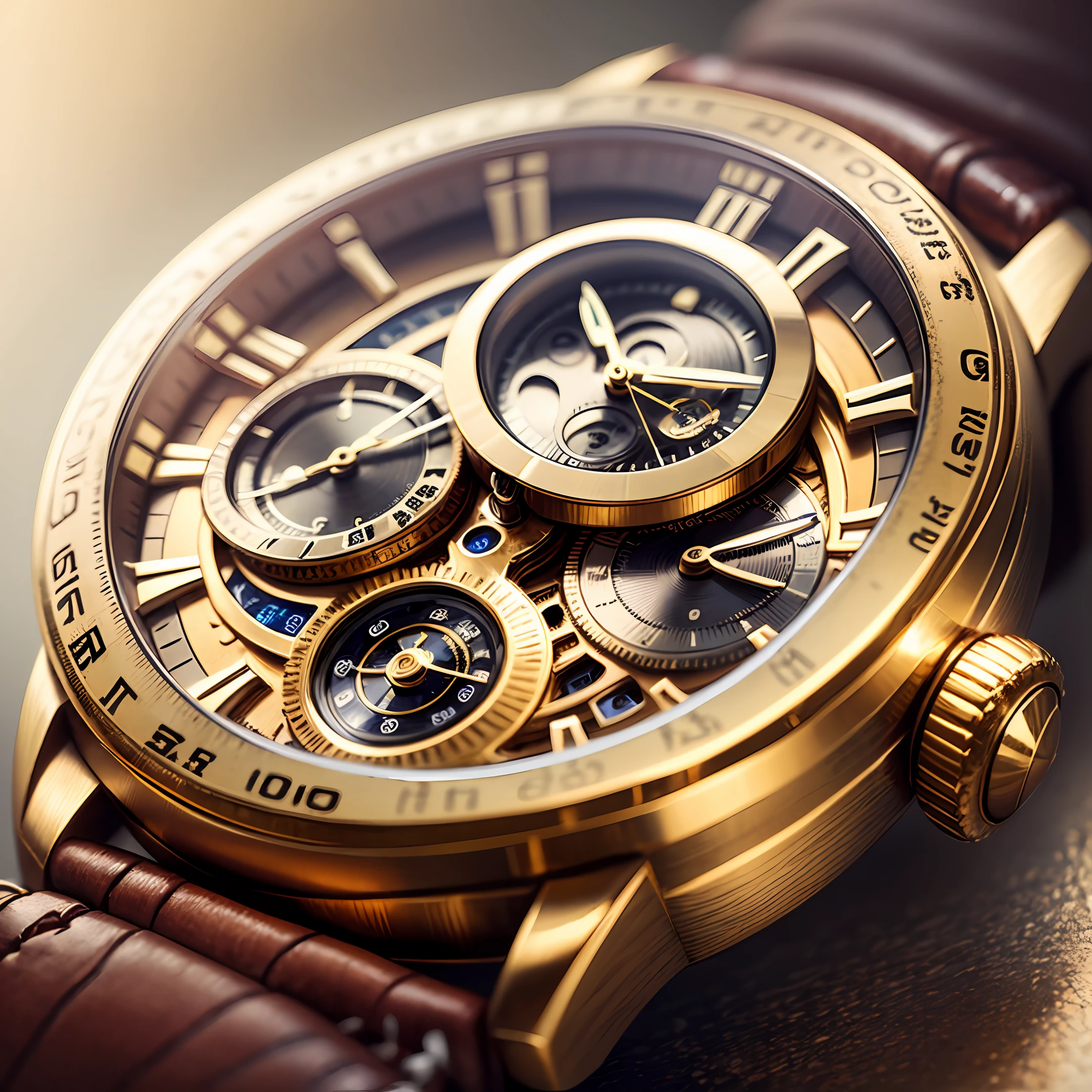 commercial photo, gold watch advertisement, realistic, high definition, ultra quality, advertisement, --auto --s2
