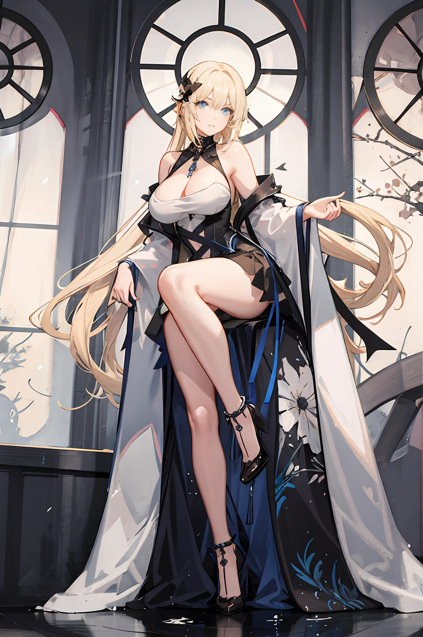 ((front view shot)), ((A very cute girl sitting on floor, and wearing a white silk extreme micro string, a loincloth of white silk string, in a beautiful park)),(( spread her legs)), ((open legs)), (((wet panties))), ((smug look)), ((wearing a white silk plunging open shirt: 1.5)), (((Huge breasts :1.4, and droopy breasts:1.5))), 8k, RAW photo, ((full body shot)), (highly detailed skin:1.2), (exposed:1.5), (exposed breasts:1.5), (exposed back:1.5), (exposed shoulders:1.1), (exposed crotch:1.5), photography, masterpiece, best quality, dark grey background, (a beautiful caucasian girl with beautiful blue eyes, gorgeous light blonde hair, white skin, Huge soft breasts and beautiful abs, ((blonde pubic hair)),Ultra-detailed face, ((Detailed eyes)),