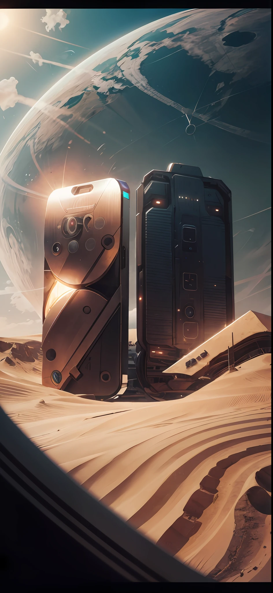 ProtossAI, technology, close-up, sci-fi scenes, high resolution, flat