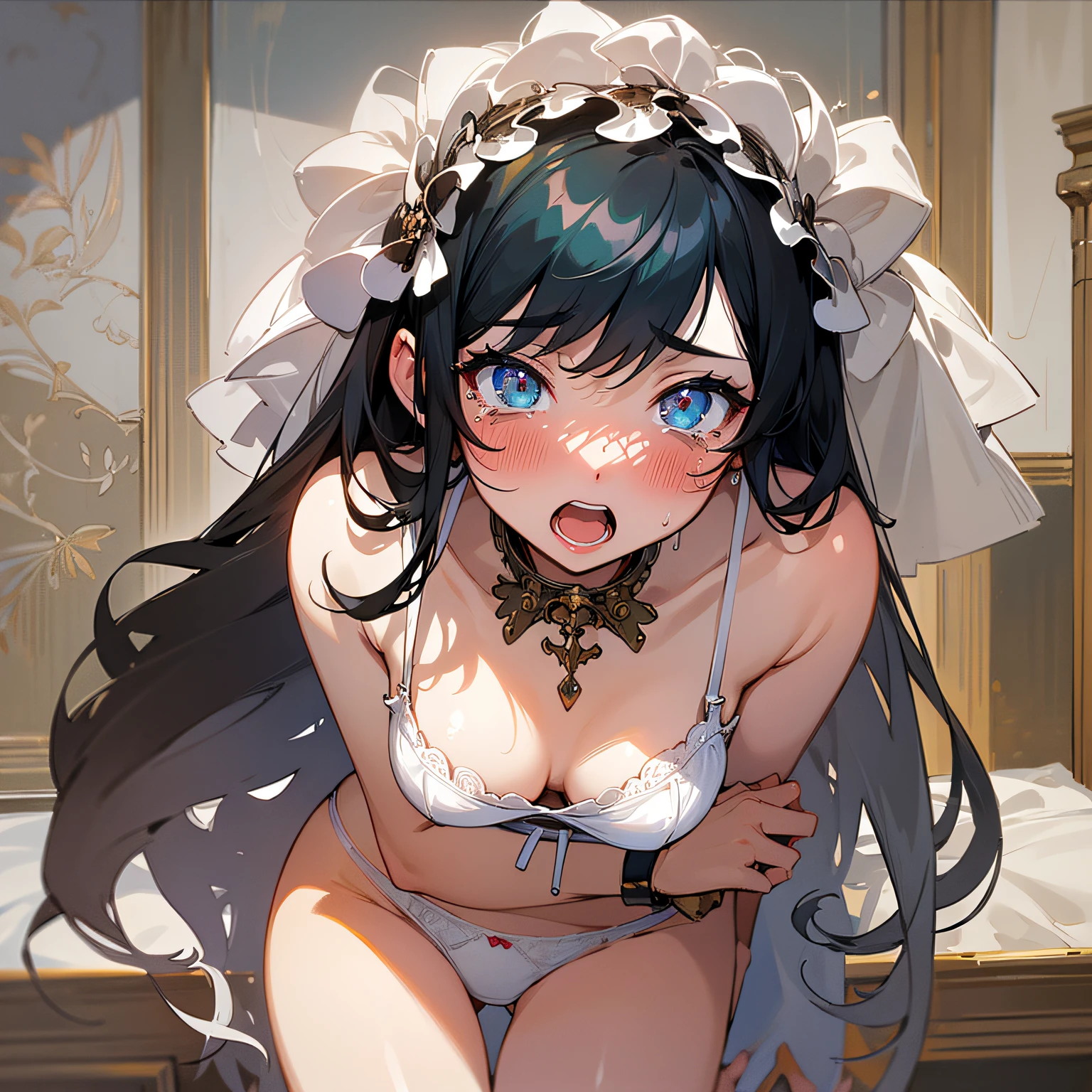 Idade: 18 years

Description: Miyuki is a charming young woman with silky black hair and expressive amber eyes. Com uma figura voluptuosa e curvas bem definidas, She attracts everyone's attention when she enters a room. Her soft and flawless skin has a soft and lightly tanned tone, giving it an exotic and sensual air. --auto