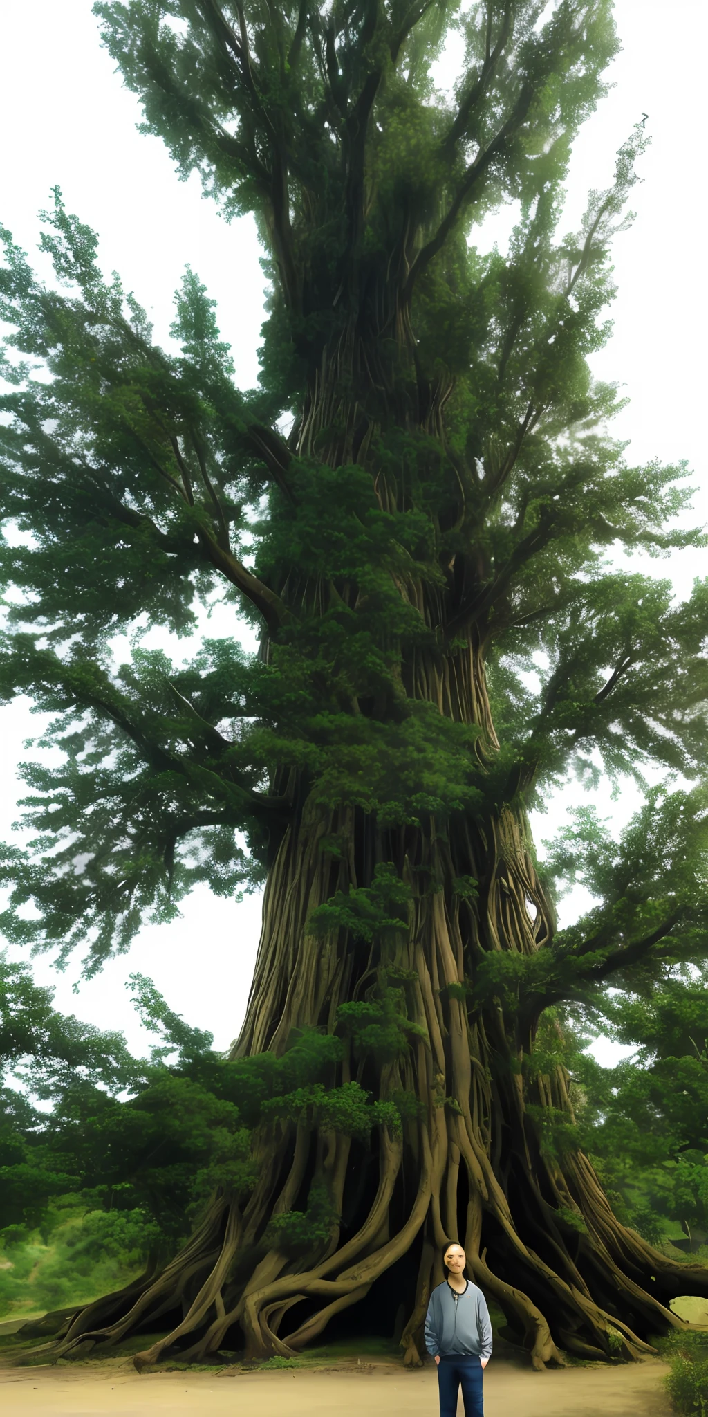 giant tree,man,Xianxia