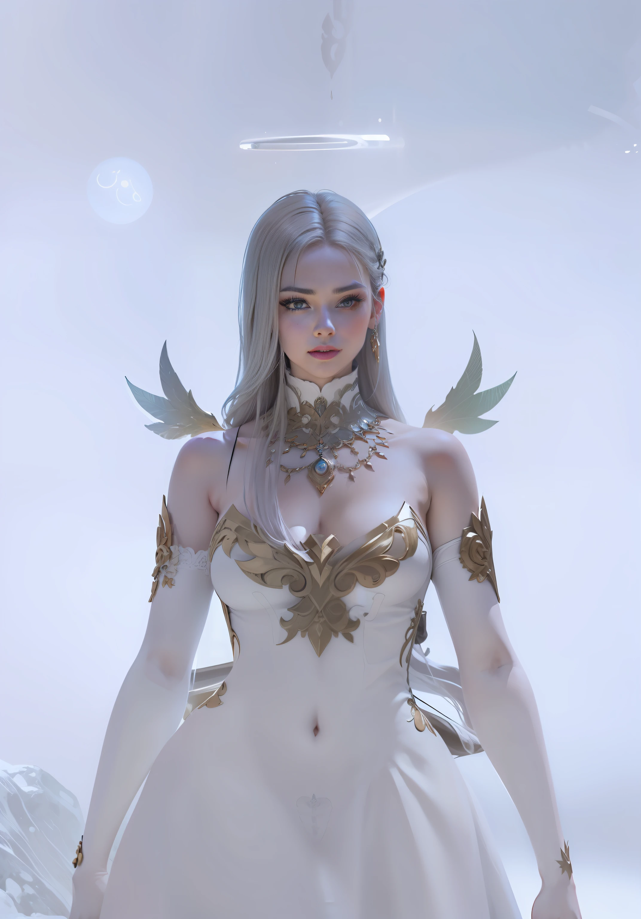 1 jeune fille de , 1 zodiac goddess from the future, 12 zodiac goddess pink purple, 12 zodiac goddess ao dai thin sexy yellow deep slit chest, 12 zodiac ao dai many details black lace deep slit chest, goddess mythology 12 zodiac from the future, zodiaque , Style zodiaque scintillant de luxe, dark and mysterious version, Couronne du zodiaque, red lipstick, thin and pretty lips, Ne souriez pas, keep your mouth shut, character created by karol bak and pino daeni, Intricate details, detailed background, extremly detailed, light magic, une femme, visage parfait, visage clair, look at the face of the goddess of the zodiac, Blums boods, Seins gros et ronds, cheveux longs avec frange plate, beautiful detailed face and well-proportioned eyes, (yeux bleu: 1.8), big round eyes and very beautiful and meticulous makeup, visionnaire, portant une longue chemise en soie, mysterious makeup, frange plate et teinte en blond clair, the upper half of the body is a goddess the zodiac sign on the body, les bras pendants, Real and vivid images, (the stars that make up the zodiac: 1.7), (the zodiac sign in the sky background and the broken gate of space and time, texture: 1.8), Art de fiction, Photo brute, Photo de Hanfu, Meilleure photo, highest resolution, Best quality, best photo quality, 8k quality, 8k extreme, super realistic, most realistic photo, 12 zodiac goddess portrait art, 1 symbol of 12 zodiac behind, single goddess portrait 1 zodiac sign, Most realistic color scheme, Meilleure couleur photo, Masterpiece , hair decoration, mineur, joaillerie, joli visage, Haut du corps, Effet Tyndall, photo lifelike, Studio sombre, Feu de bordure, Deux tons brillants, (very detailed skin: 1.2), 8K UHD, DSLR, Soft Light, High quality, volumettic light, realist, snapshot, High resolution, 4K quality --