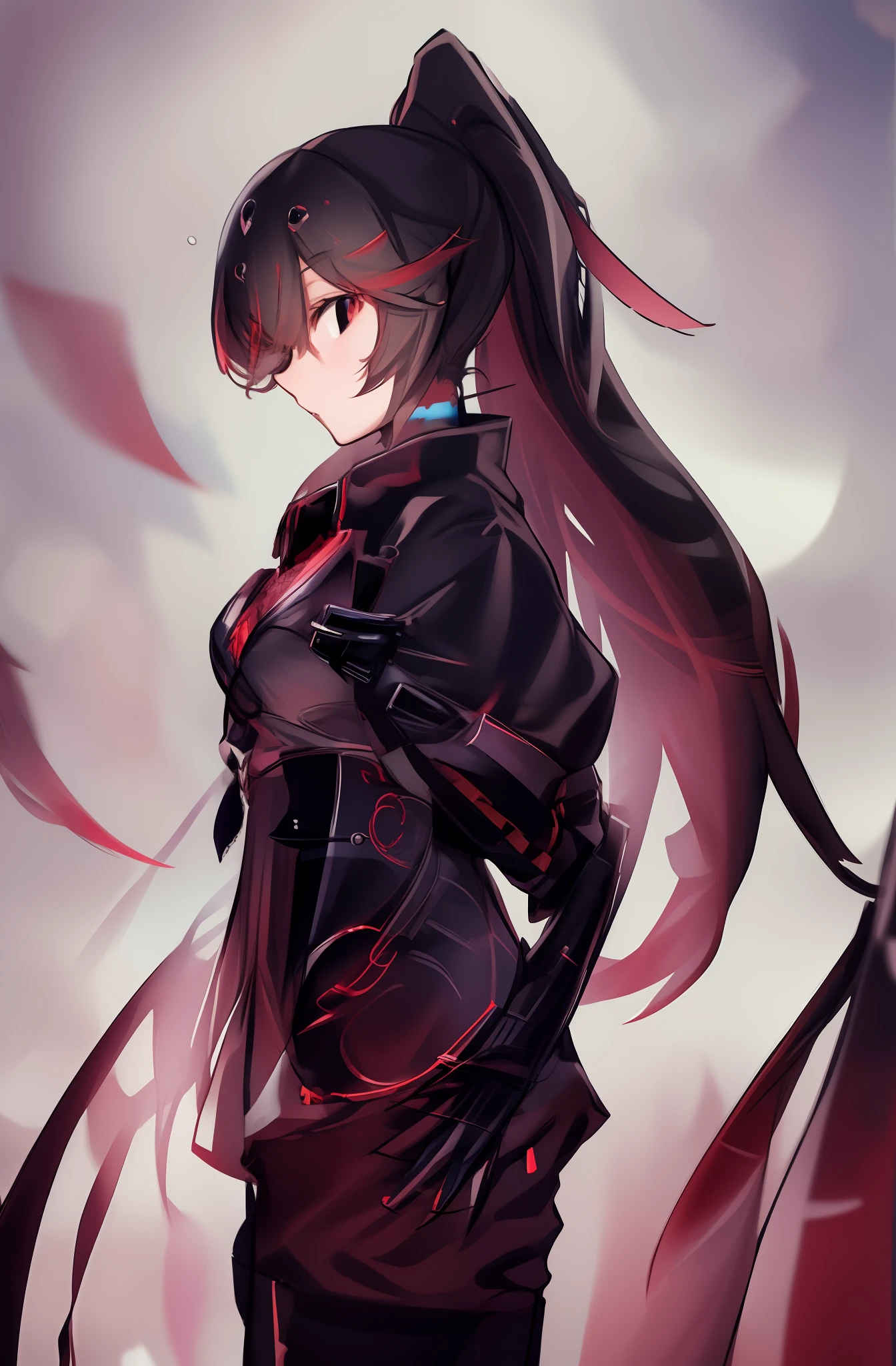 ((masterpiece)), (best quality), (detailed), 1girl,
looking at viewer, surprised, knees up,
long chestnut hair, ponytail,
intricate lace lingerie,
sky, vivid colors, sharp focus,