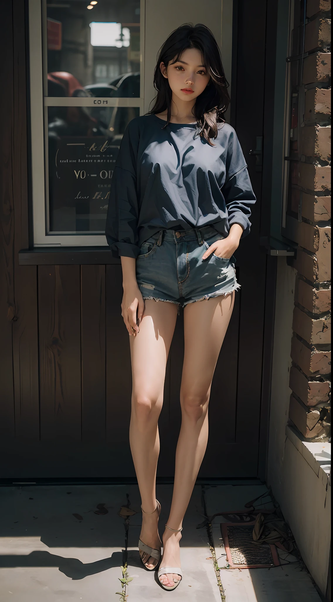 Best quality, masterpiece, ultra high res, (photorealistic:1.4), raw photo, 1girl, full body