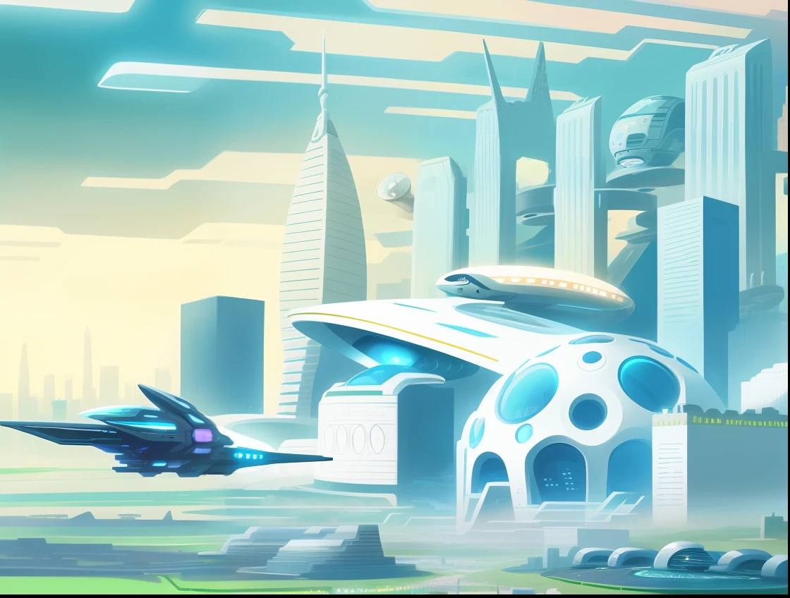 a cartoon style illustration of a futuristic city with a futuristic spaceship, Future City, landscape of a future city, futuristic utopian metropolis, Future City, futuristic utopian city, Beautiful city of the future, otherwordly futuristic city, in a future city, an alien cityscape, futuristic city in background, Futuristic city, Utopian city, in a futuristic city