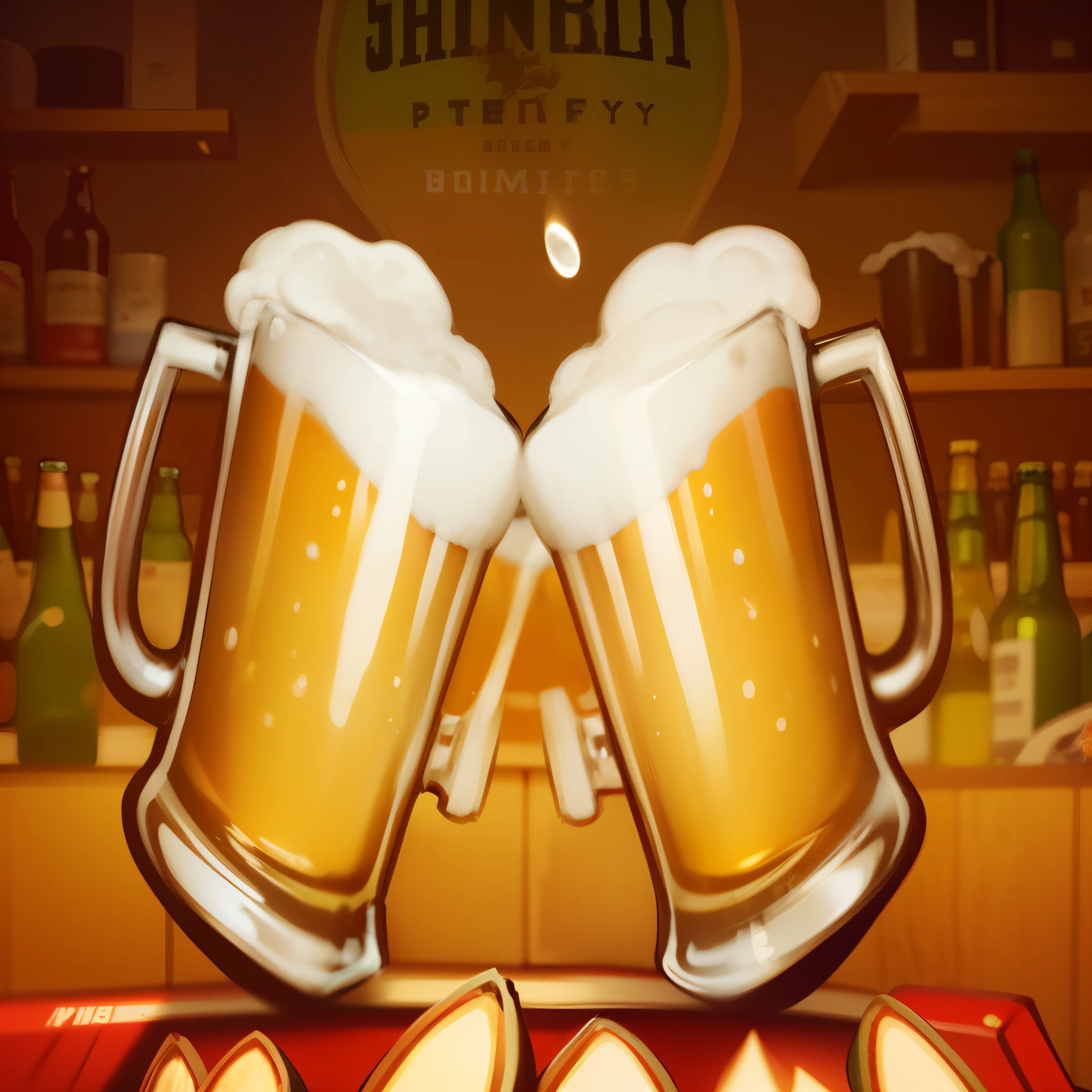 Game beer mugs --auto
