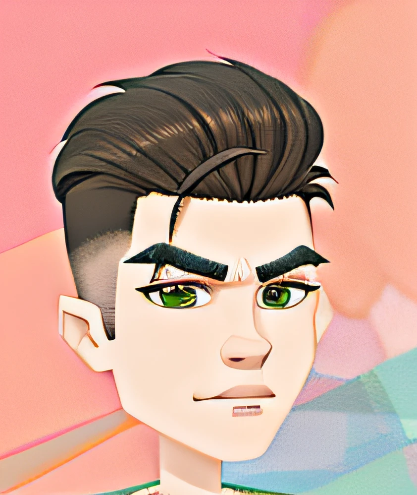 Caricature of an older man, upper body avatar, upper body 2d game avatar, Avatar image, halfbody headshot, design your own avatar, inspired by Nicholas Marsicano, inspired by Steven James Petruccio, style of kieran yanner, second life avatar, highly_detailed nipples_face!!!, inspired by Kyle Lambert
