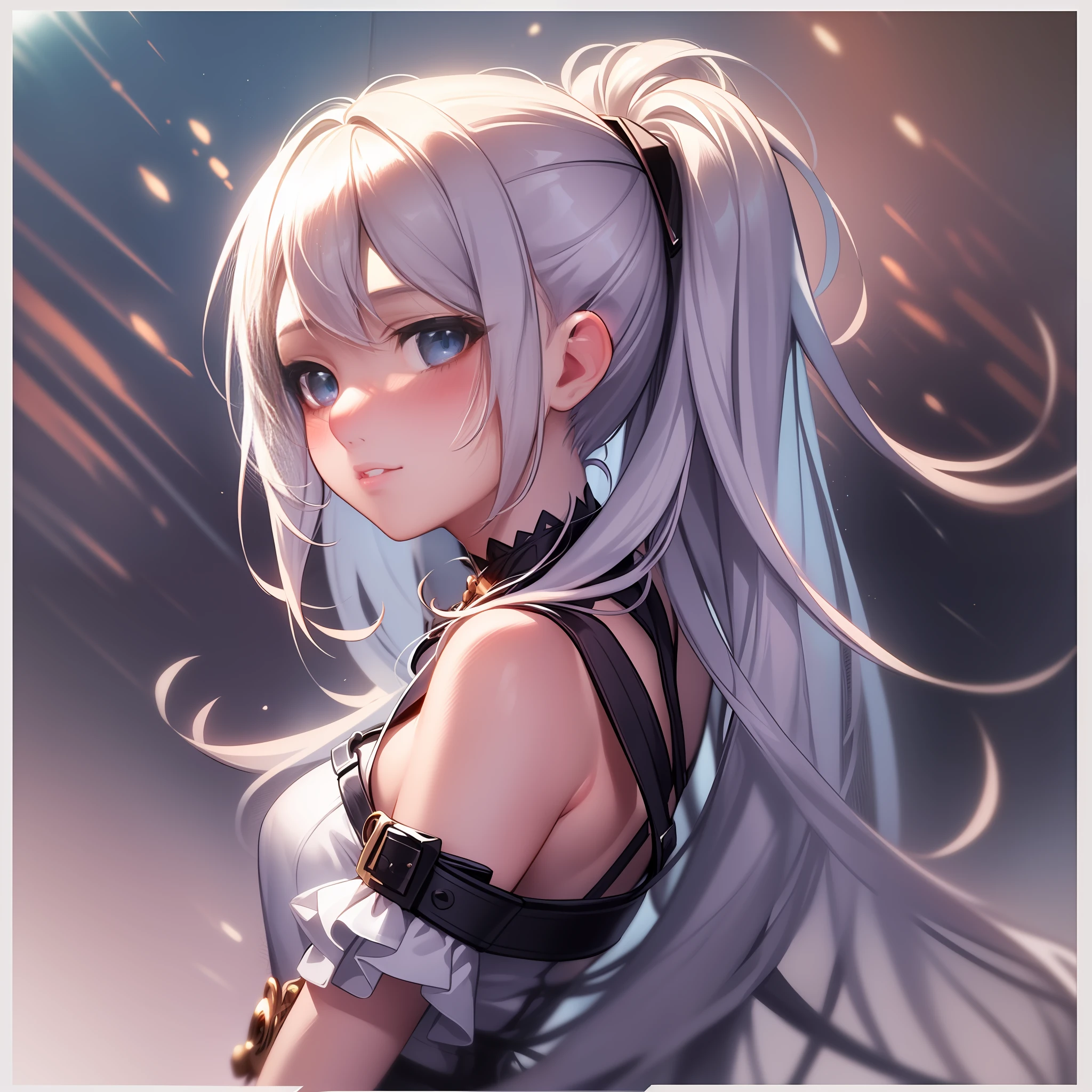 ((blush:1.1)),half-body, shylily, anime,Masterpiece, highres, detailed face, detailed body render, 1girl, solo, beautiful eyes and detailed face, Accurate simulation of light-material interaction, 8K RAW, cinematic lighting, anime, UHD, high Quality，((cowboy shot)),((1girl, solo)), ((blush:1.1))