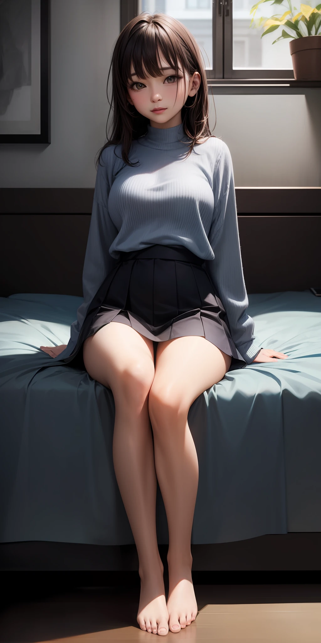 pphotorealistic、A masterpice, beste-Quality,Breasts enlarged、Chest sheer