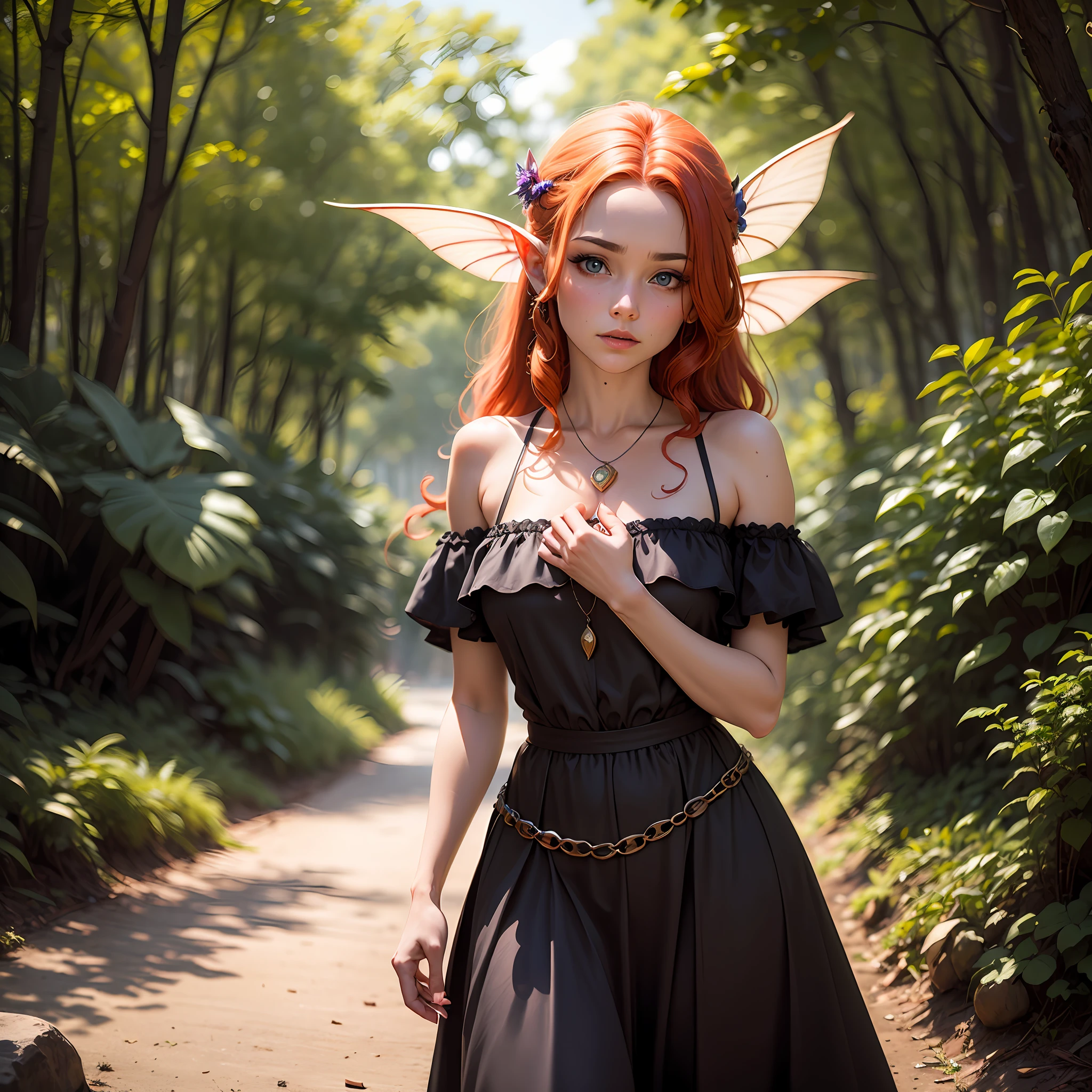 A redheaded fae emerges --auto