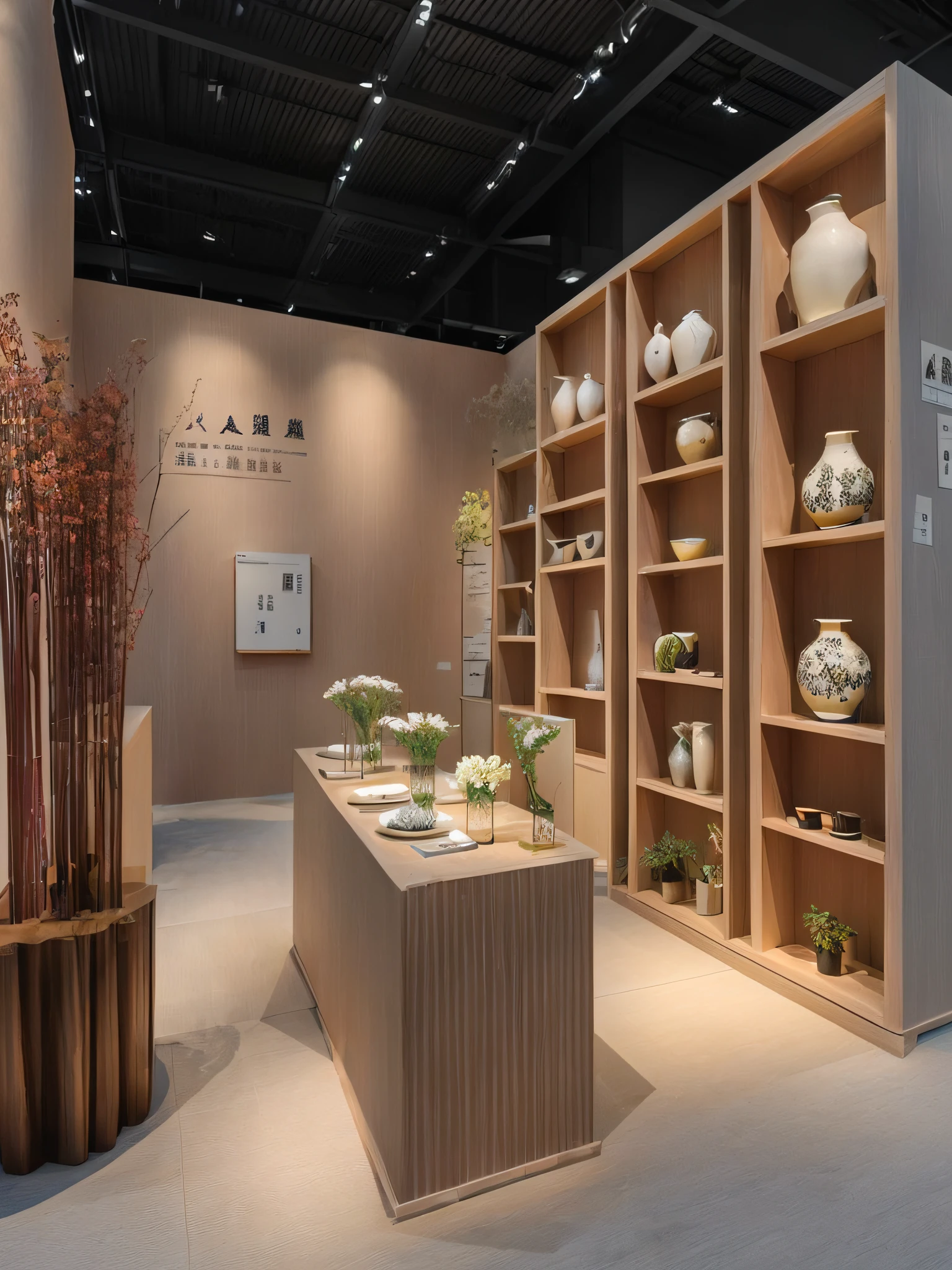 China Ceramics Exhibition,Design of the booth,Programming ceramic products ,Exhibition scene,displayed in the exhibition hall
