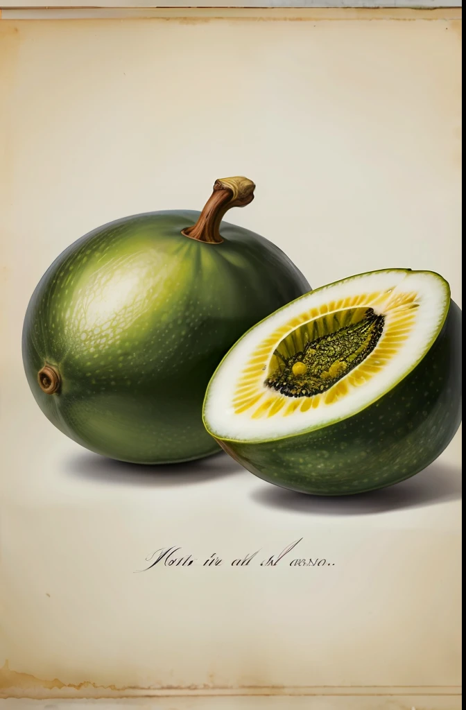 （optimal quality：1.2），（A detailed：1.2），（masterpaintings：1.2），John Edwards high resolution passion fruit（1770 1775）Vintage botanical illustration