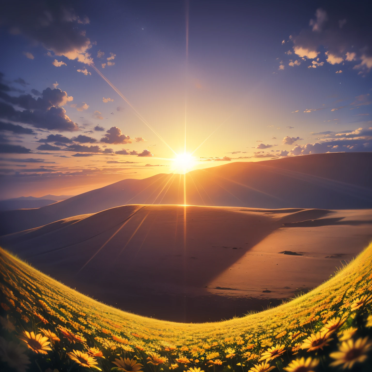 Grande sol, Landscape, Luz Divina, heaven