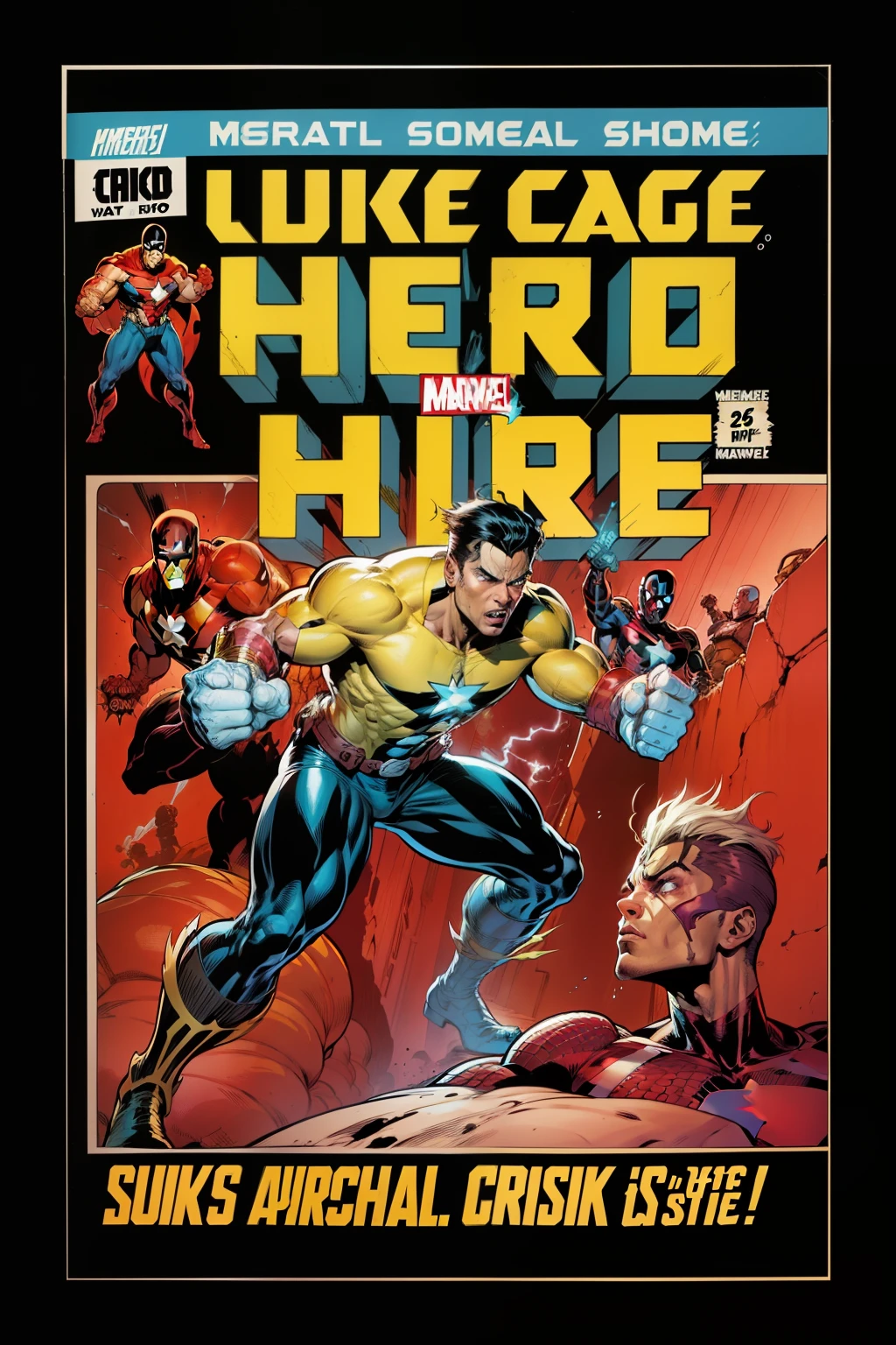 portada de comic Marvel --auto