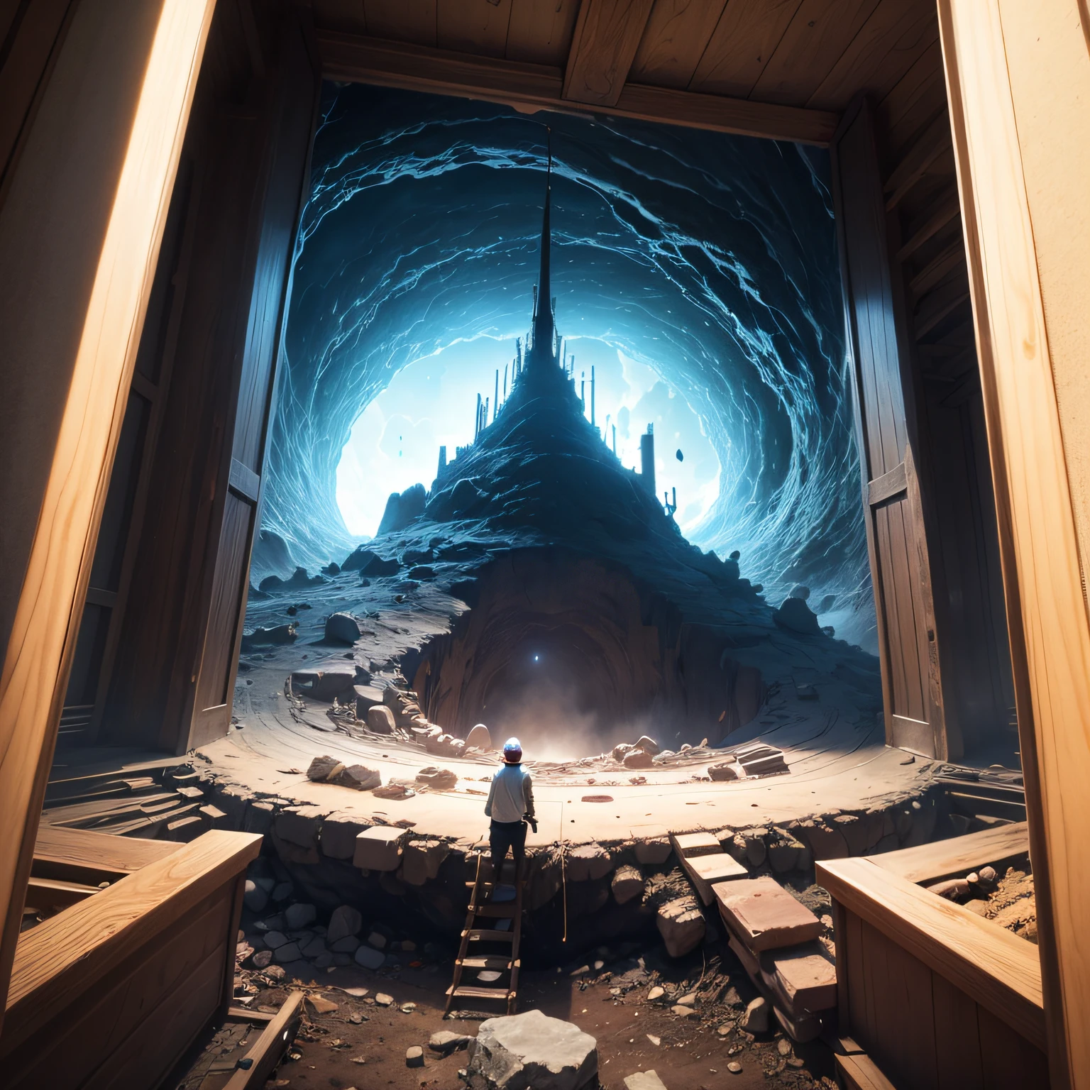 A big hole that cannot be fathomed、People at the edge of the hole々Life、World of Swords and Magic --auto
