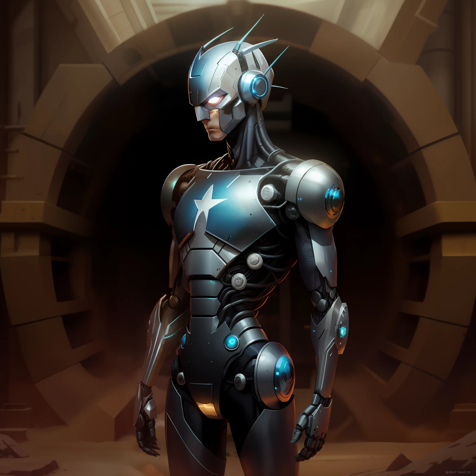 robot superhero