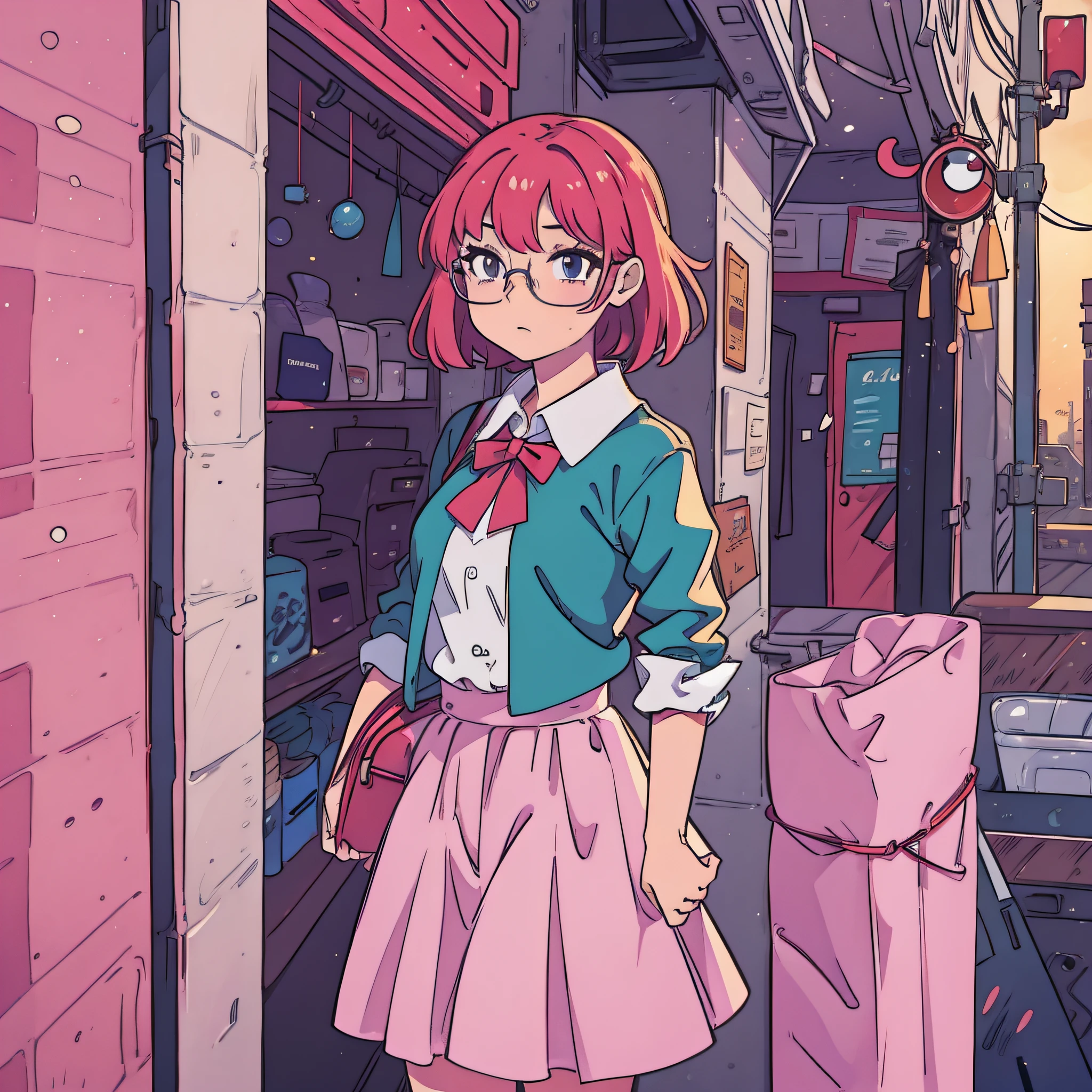 glasses, dawn