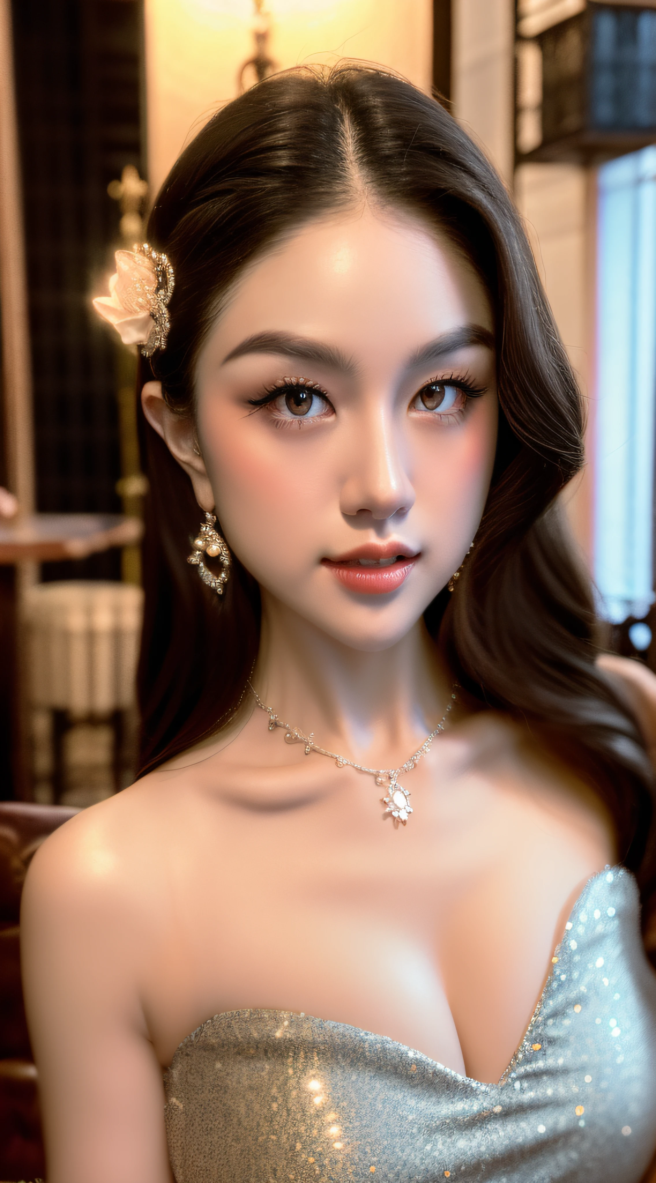 Upscale
Variations
Remove Background
Generation Data
Prompts
Upscaling
best quality, masterpiece, highres, 1girl,china dress,hair ornament,necklace, jewelry,Beautiful face,upon_body, tyndall effect,photorealistic, dark studio, rim lighting, two tone lighting,(high detailed skin:1.2), 8k uhd, dslr, soft lighting, high quality, volumetric lighting, candid, Photograph, high resolution, 4k, 8k, Bokeh, yelan genshin impact