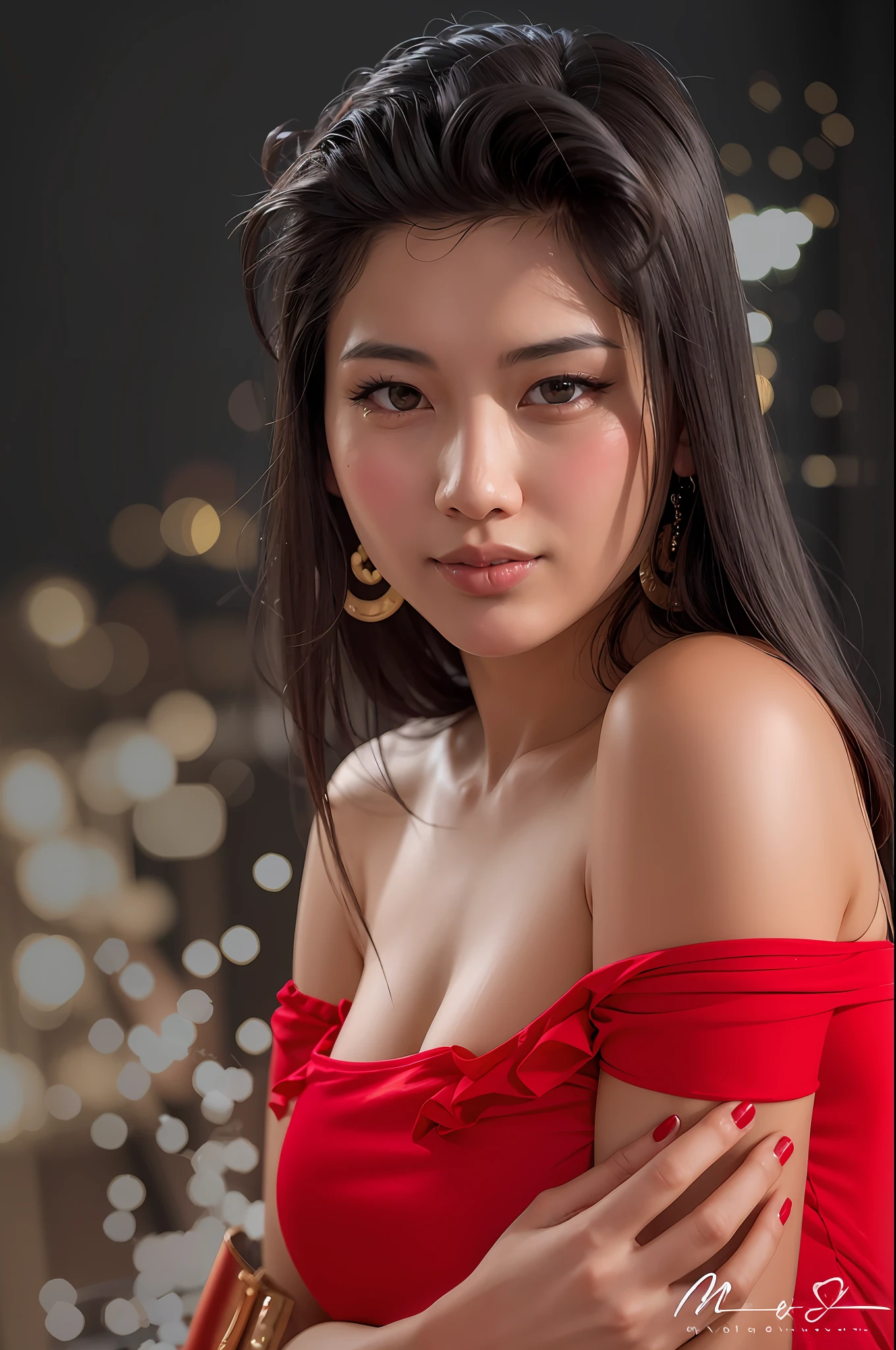 arafed asian woman in a red dress posing for a picture, beautiful asian woman, beautiful asian girl, beautiful oriental woman, an asian woman, beautiful sexy woman photo, beautiful young asian woman, asian woman, asian, asian girl, closeup portrait shot, portrait of modern darna, asian women, wearing red dress, portrait shot, a young asian woman, chinese girl