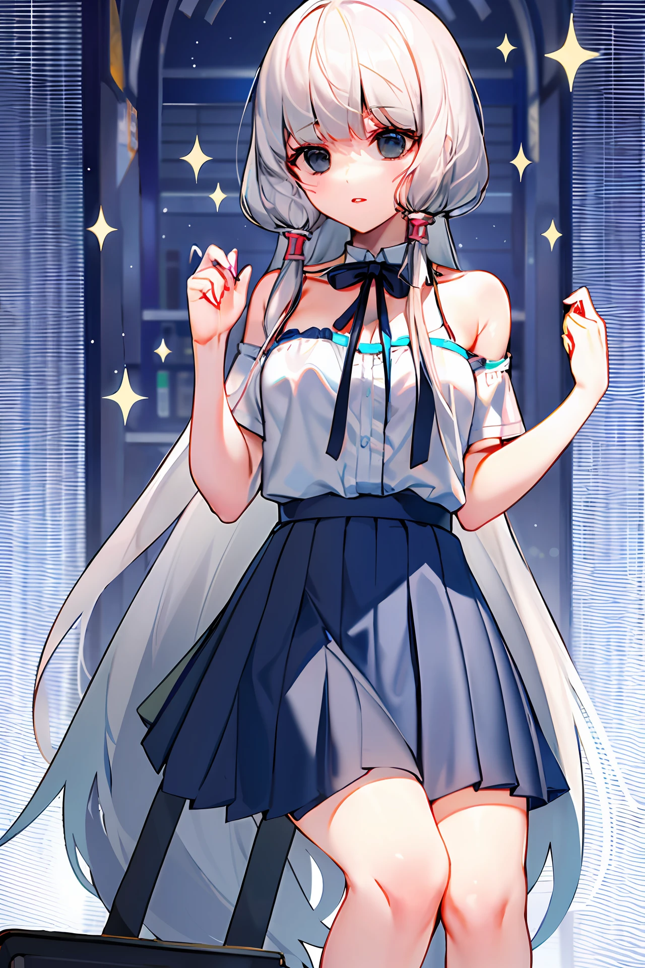 A schoolgirl