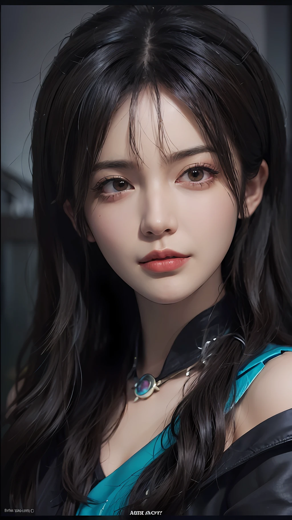 (front focus), (in the dark:1.6), Hyperrealist portrait of female by david hockney and alphonse mucha, fantasy art, photo realistic, dynamic lighting, artstation, poster, volumetric lighting, very detailed faces, 4 k, award winning, 1girl, in the dark, deep shadow, low key, cowboy shot, (official clothing:1.4), long hair, white hair