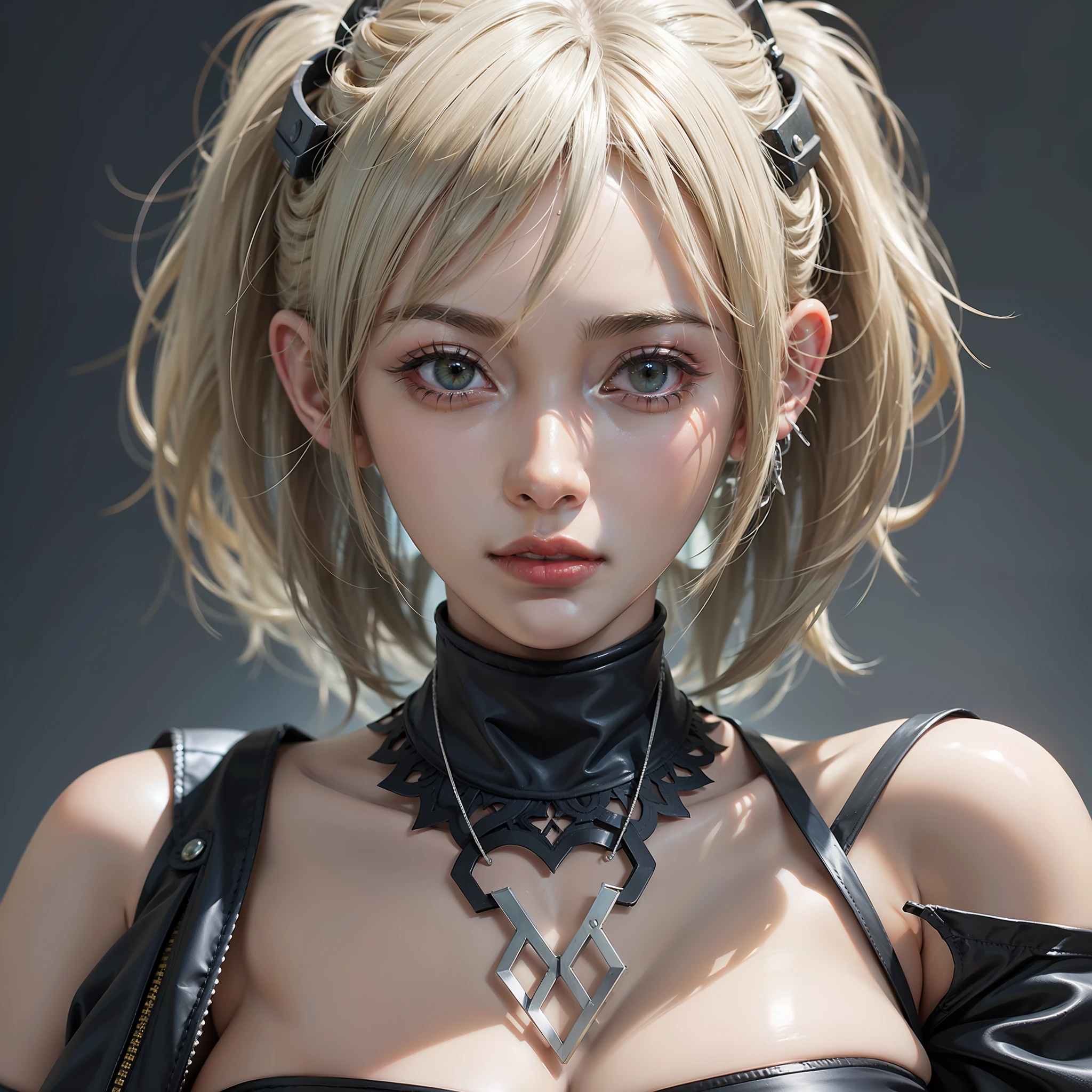 blond haired woman in a silver bikini posing for a picture, anime girl cosplay, 2 b, 2b, 2b from nier automata, 2 b from nier automata, 2b nier automata, cyborg - girl with silver hair, cute cyborg girl, anime cosplay, nier : automata inspired, nier:automata inspired, perfect android girl
