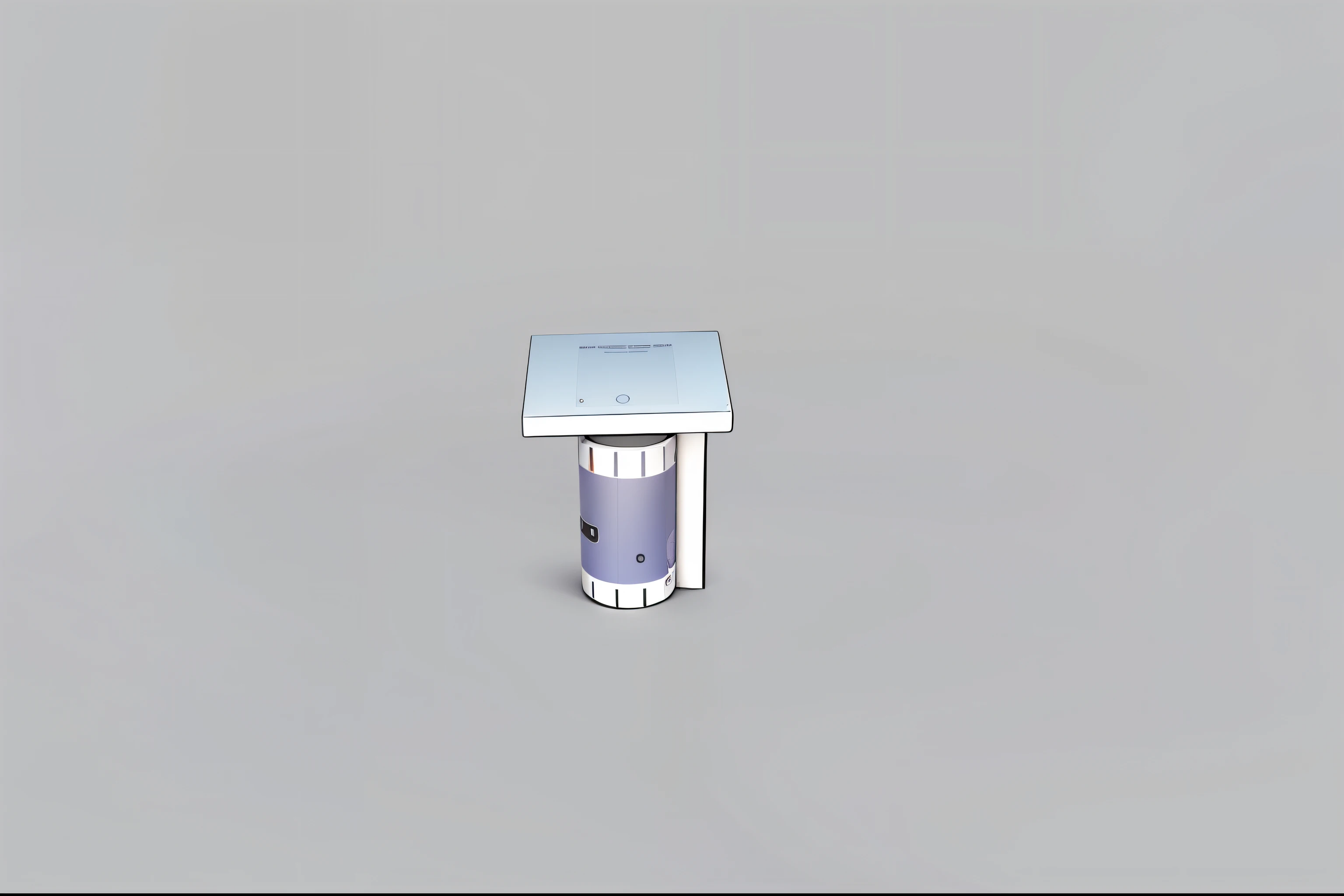 Render the model，Ocean blue，purpleish color --auto