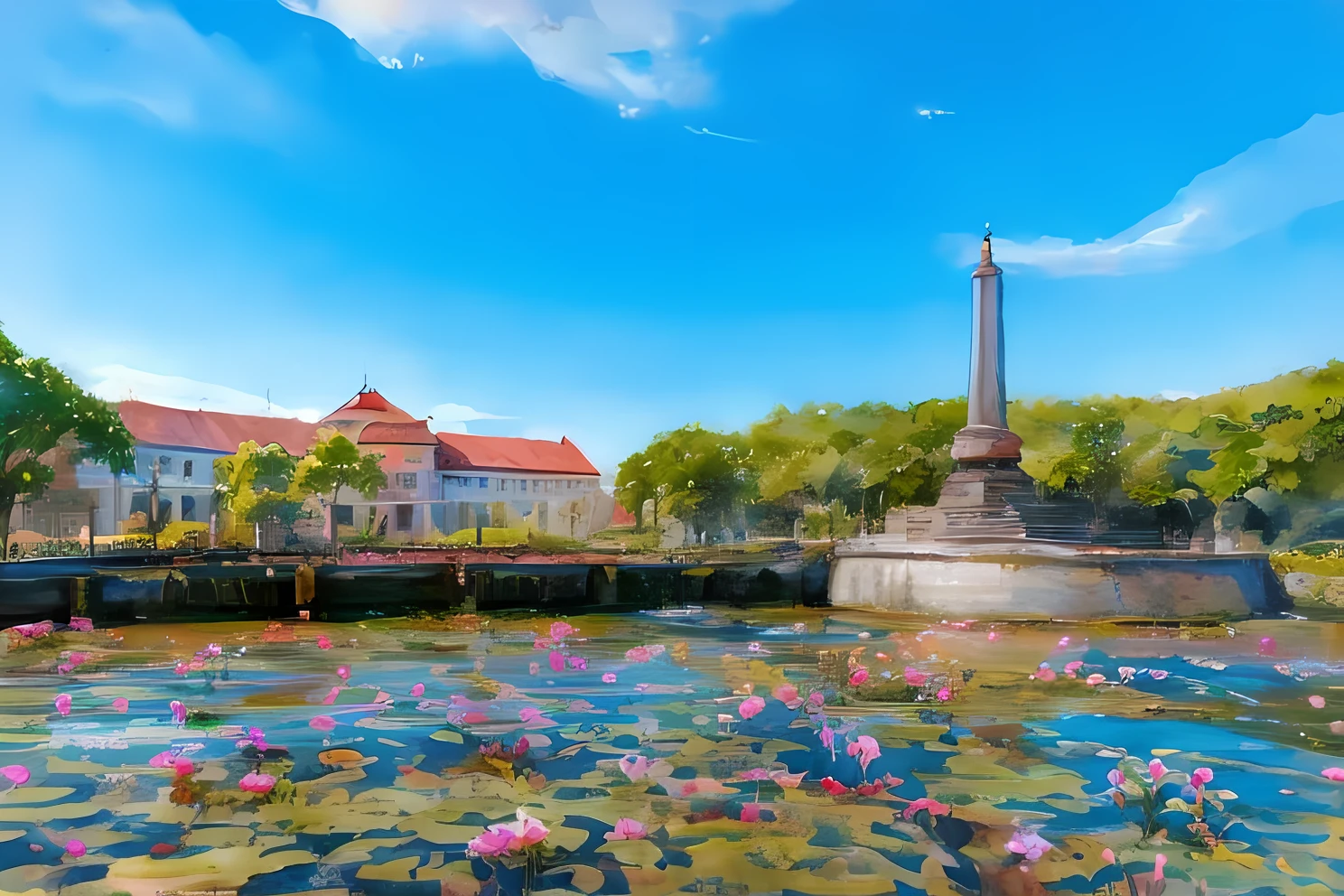 watercolor, clear water, water only, simple color