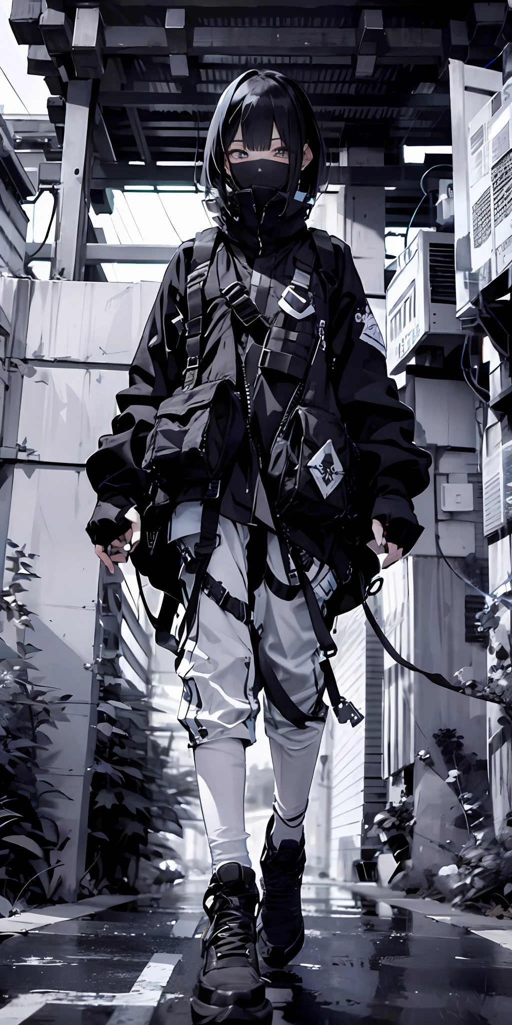Absurd resolution、Hi-Def、(A masterpice:1.4)、Ultra-detailded、Girl 1 person、fromabove、universes、floating、explosions
