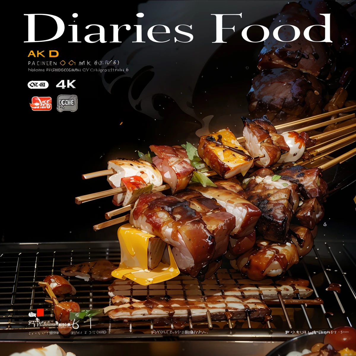 arafed chicken on a grill with a bunch of skewers, high quality food photography, Food photography, culinary art photography, hd food photography, professional food photography, food photography”, foodphoto, shot with canon eoa 6 d mark ii, Amazing food photography, 4 k food photography, 4K food photography, food photography 4 k, advertisement photography, foodphoto