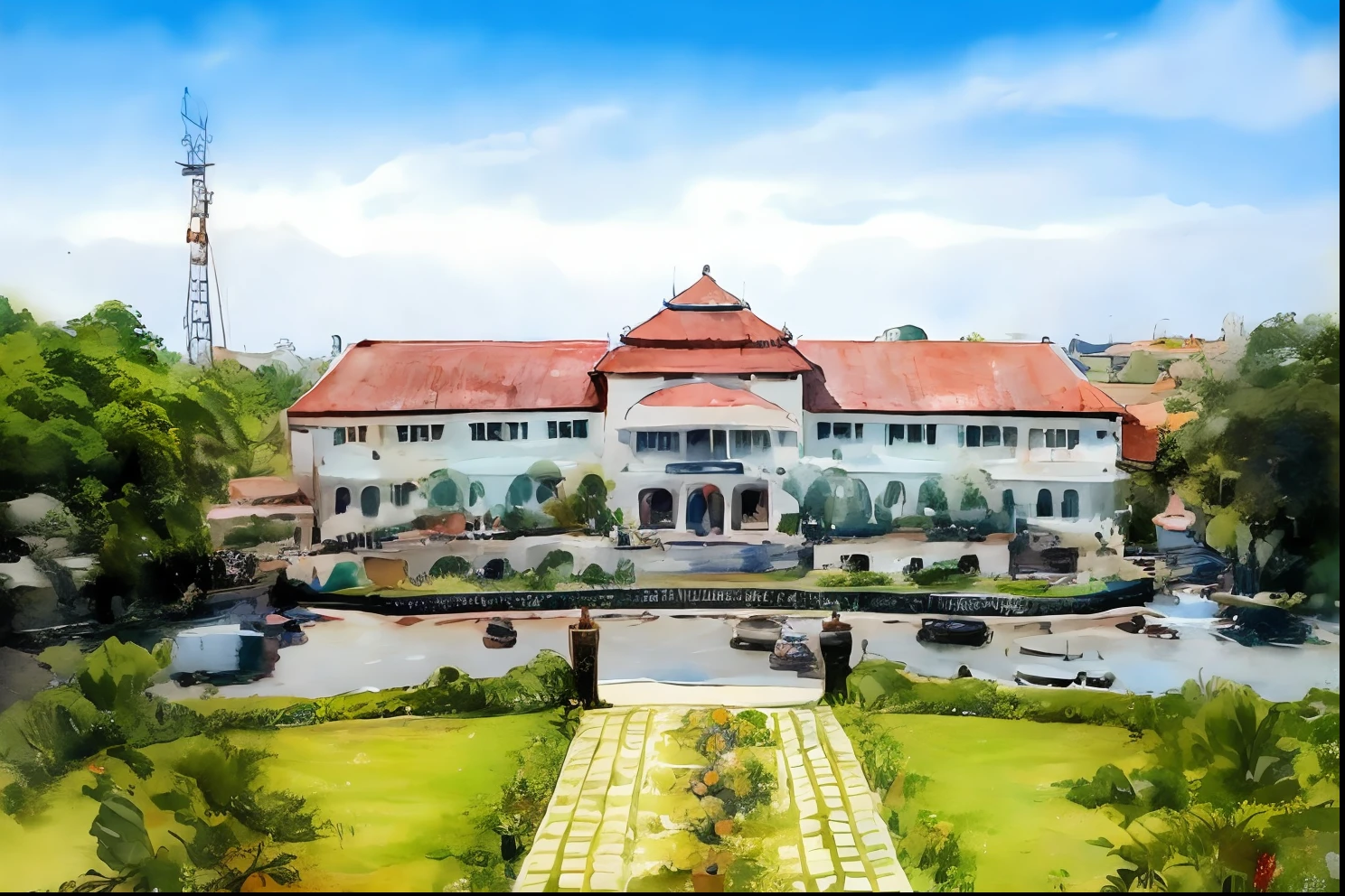 watercolor, painting, masterpiece, best quality, 8k resolution