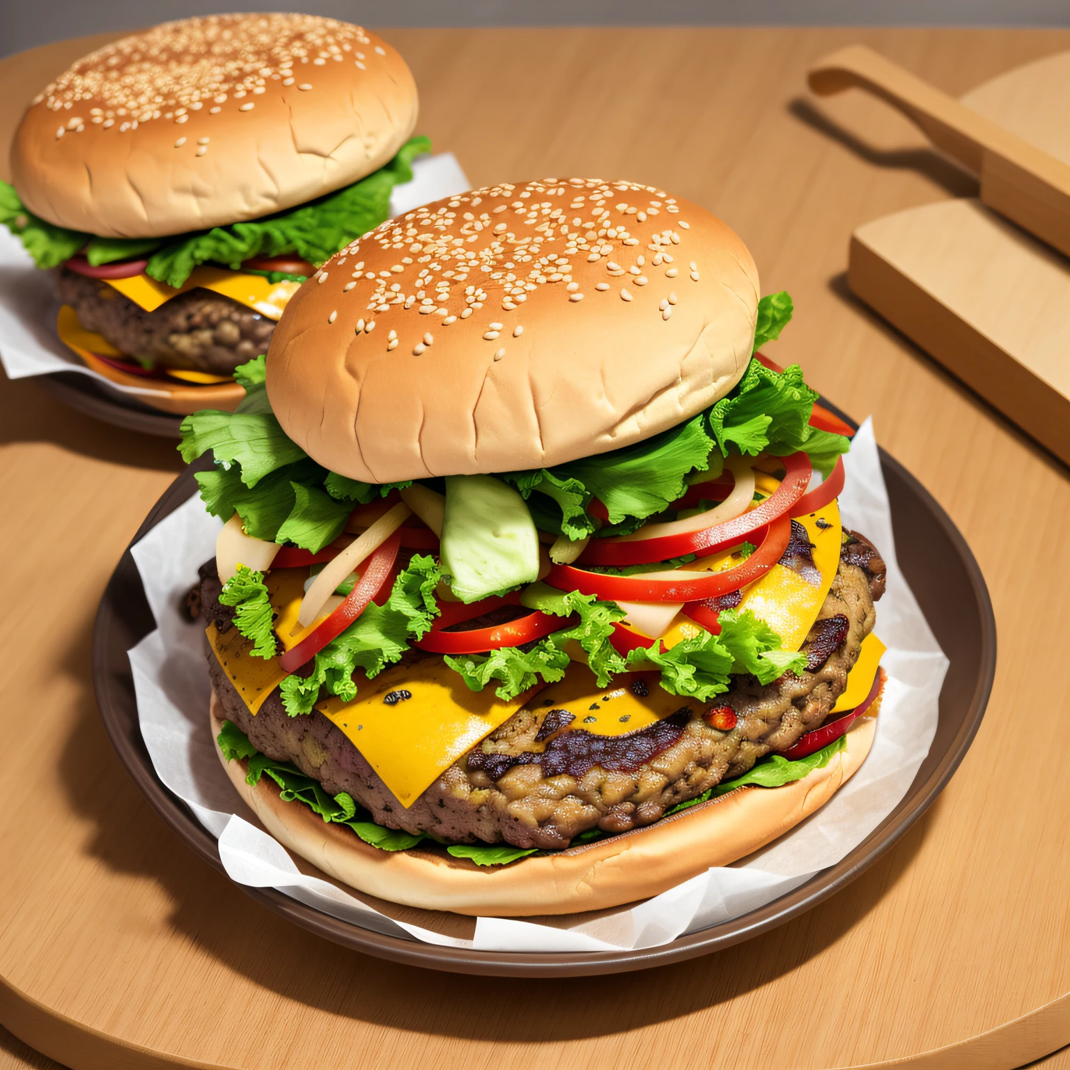 hamburger crushed!!! by fist!!!, smashed buns, commercial photography --ar 9:16 --v 5.1 --s 950 --auto