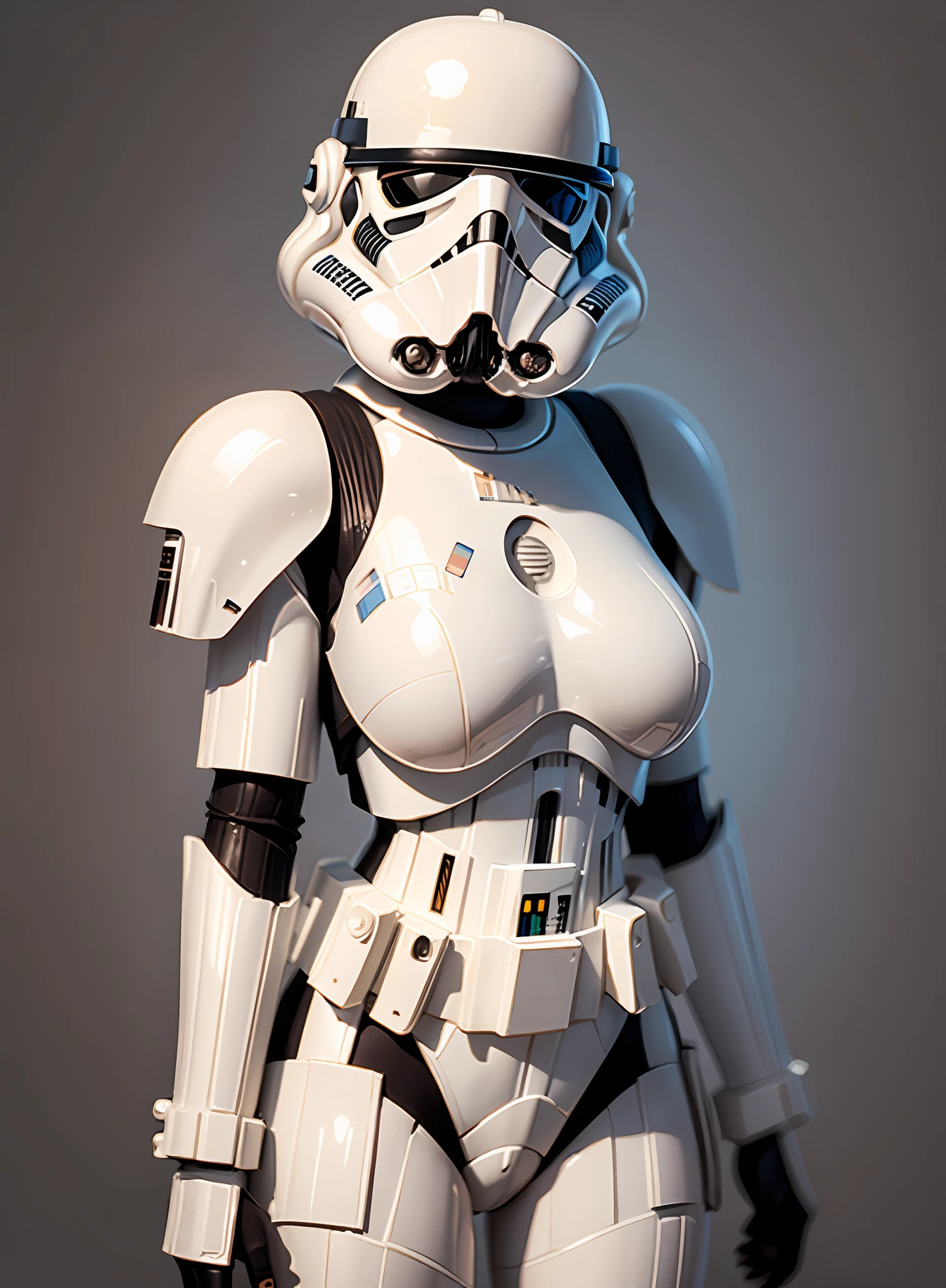 stormtrooper mulher de peito grande