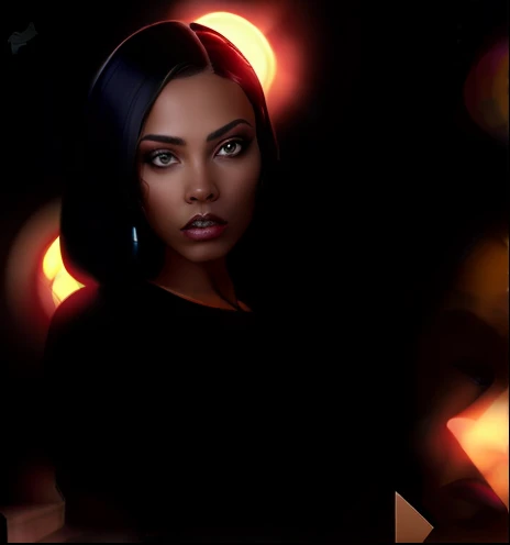 um close up de uma mulher de camisa roxa posando para uma foto, foto de uma mulher negra, foto de perfil headshot, taken in the early 2020s, foto headshot, imagem profissional, fotografia tirada em 2 0 2 0, foto de perfil profissional, Foto de uma mulher, foto de perfil profissional, album photo, amazing professional picture, Laura Zalenga