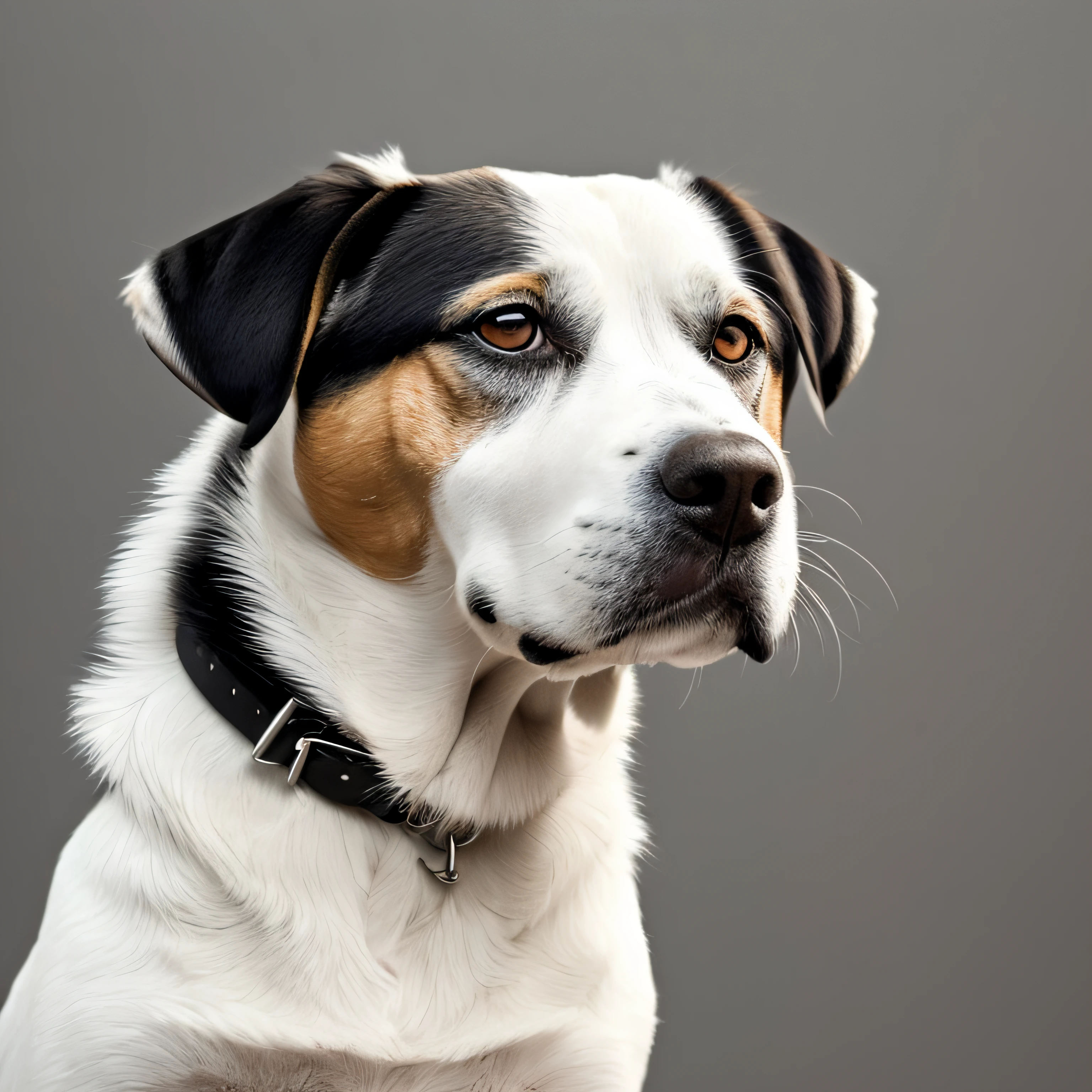 Plain line, dog, line, black line, white background --auto