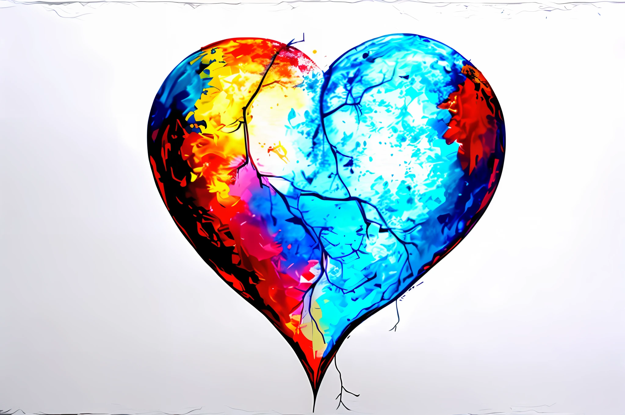 Beating heart.