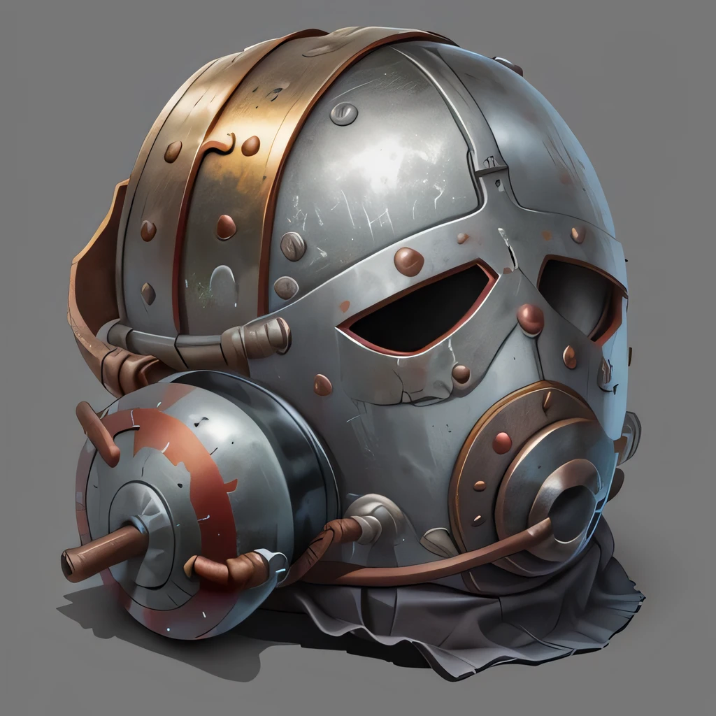 iron helmet