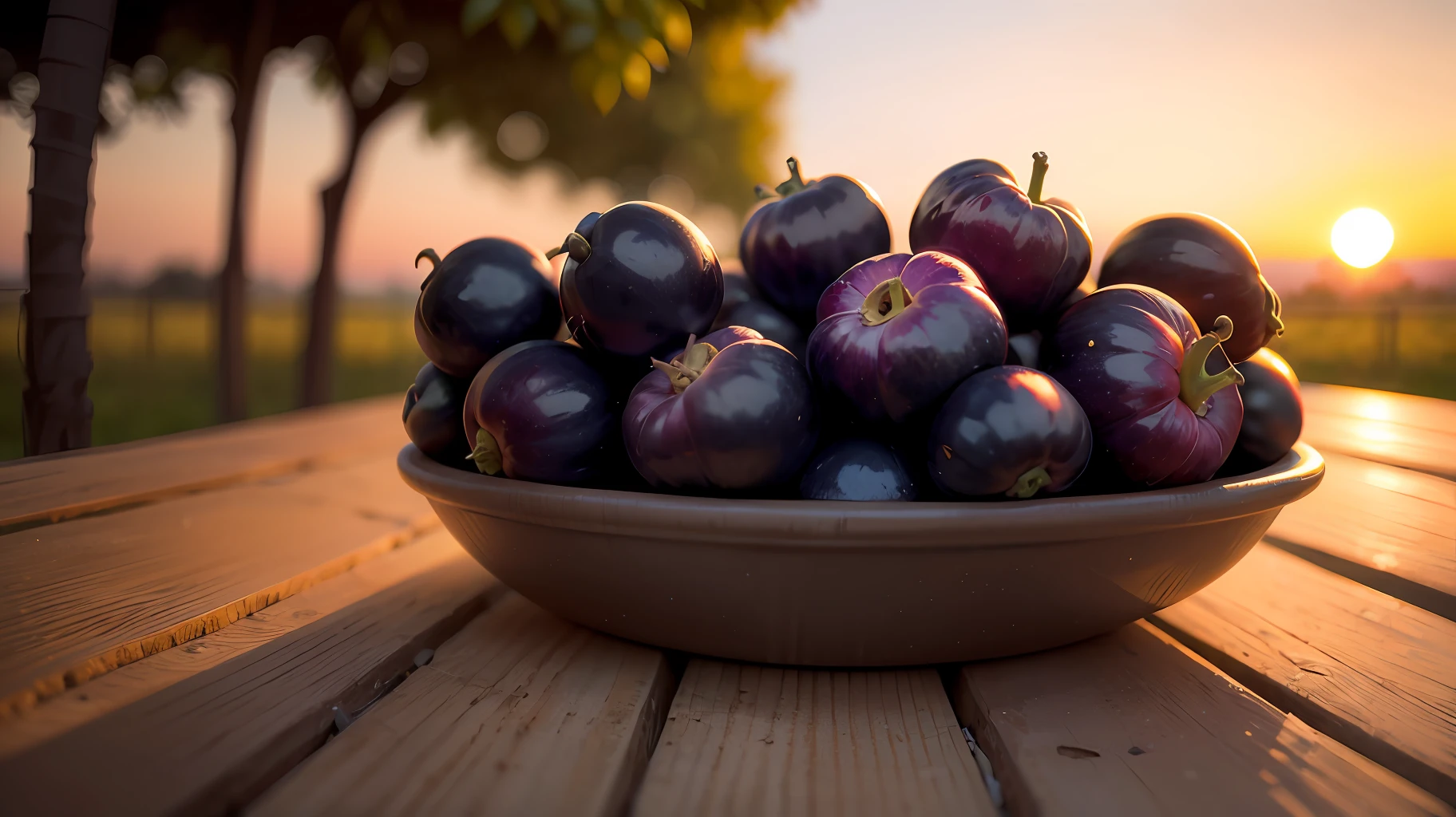 Uvas, uvas, uva, frutas, naturais, natureza, nature, linda, fotorrealism, por do sol, --auto